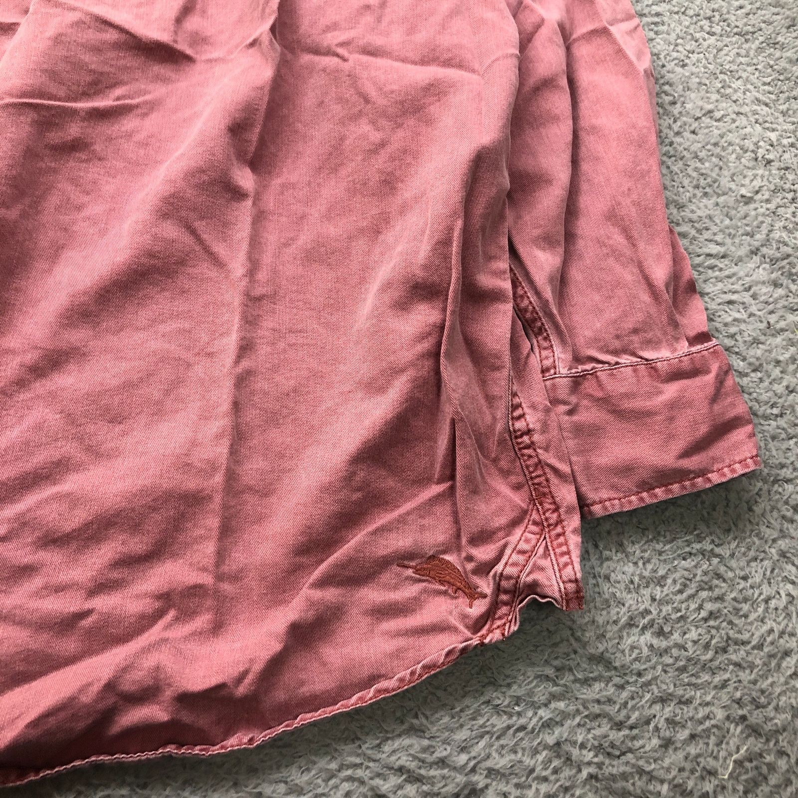 Tommy Bahama Tommy Bahama Long Sleeve Twill Button Up Shirt Mens 2XLB Size US XXL / EU 58 / 5 - 6 Thumbnail
