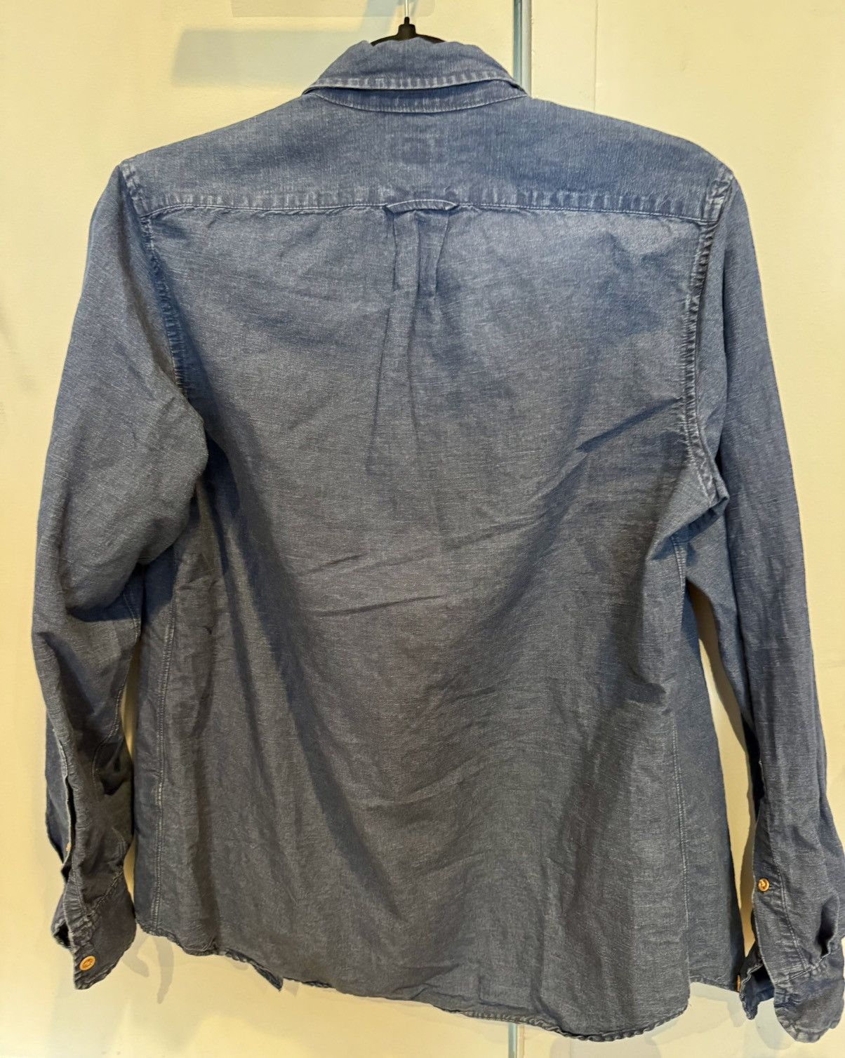 J.Crew J Crew Dark Blue Denim Shirt Size US XS / EU 42 / 0 - 5 Thumbnail