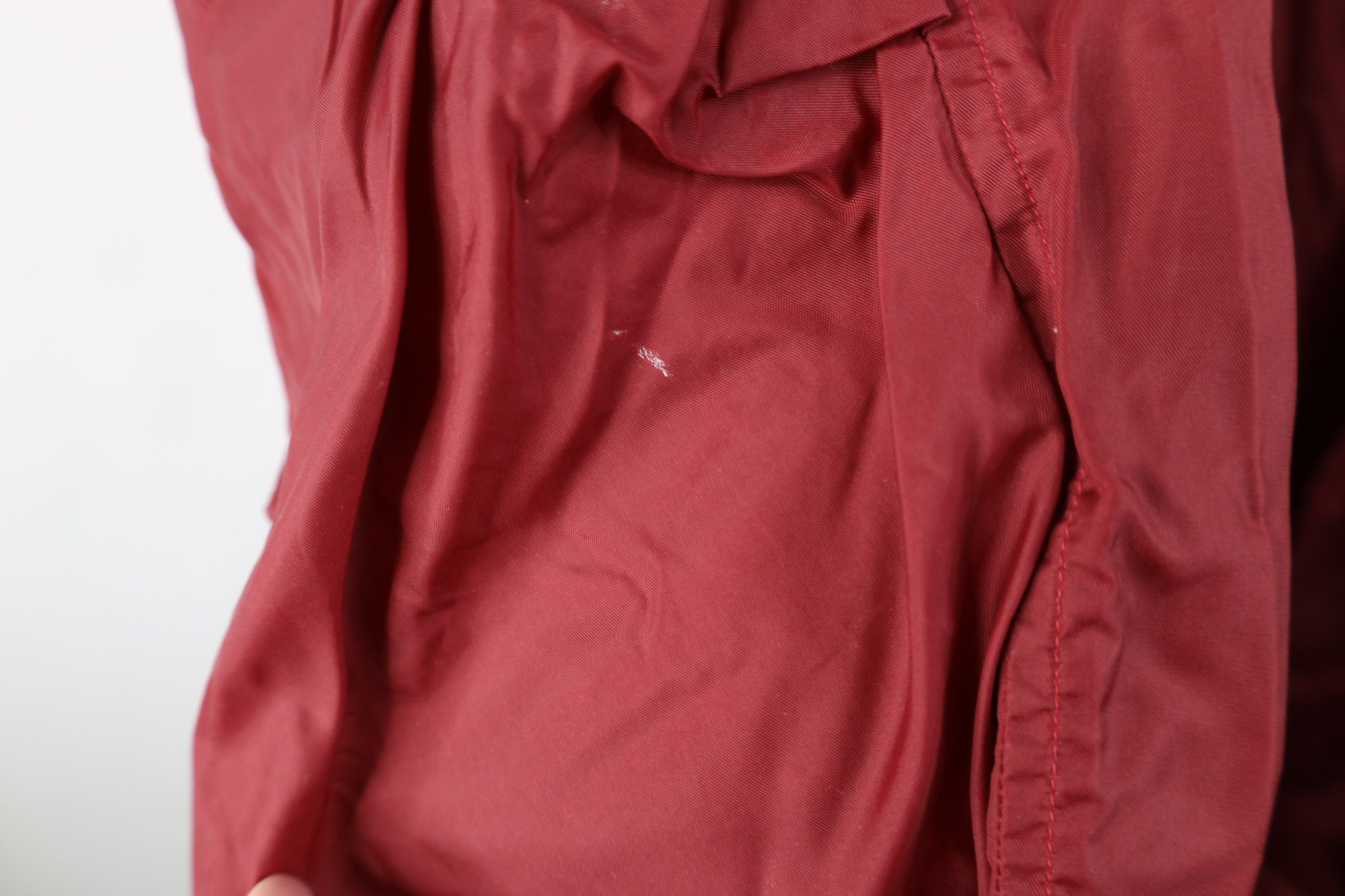 Gap Vintage 90s Gap Full Zip Hooded Windbreaker Parka Jacket Red Size US M / EU 48-50 / 2 - 6 Thumbnail