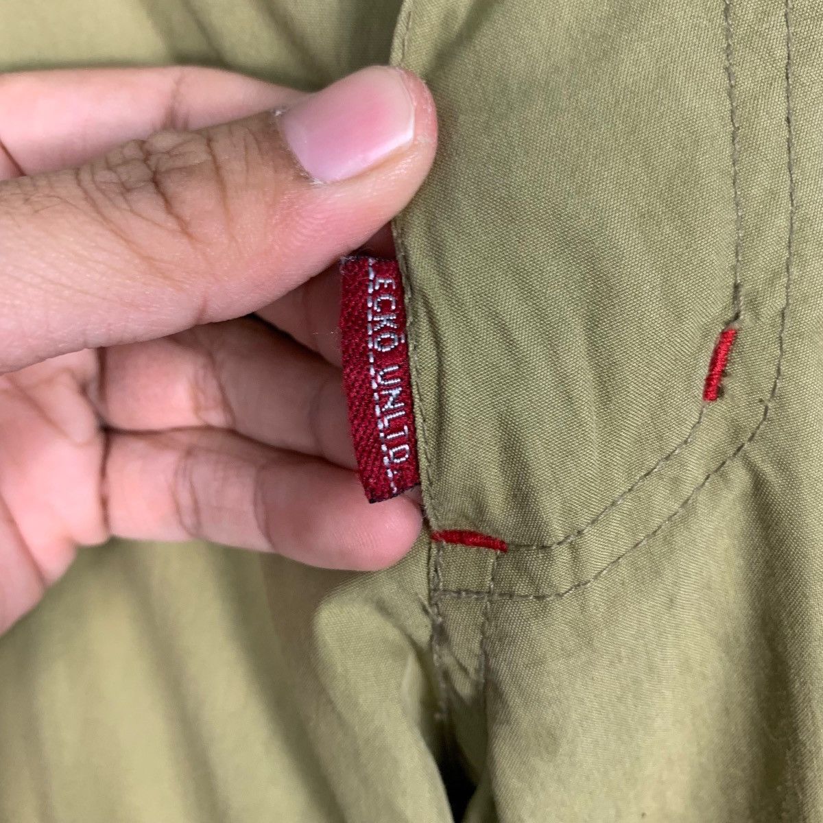 Ecko Unltd. ECKO 3 Ways Detachable Cargo Green Sweatpants #1835-C80 Size US 32 / EU 48 - 13 Thumbnail