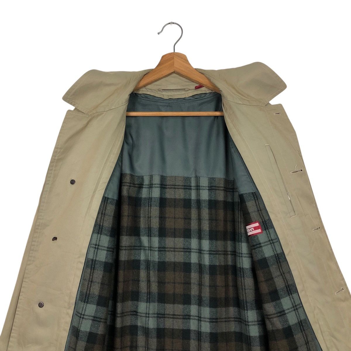 Yohji Yamamoto 📌Vintage Long Jacket Blanket Tartan Design D'Urban Size US M / EU 48-50 / 2 - 16 Thumbnail