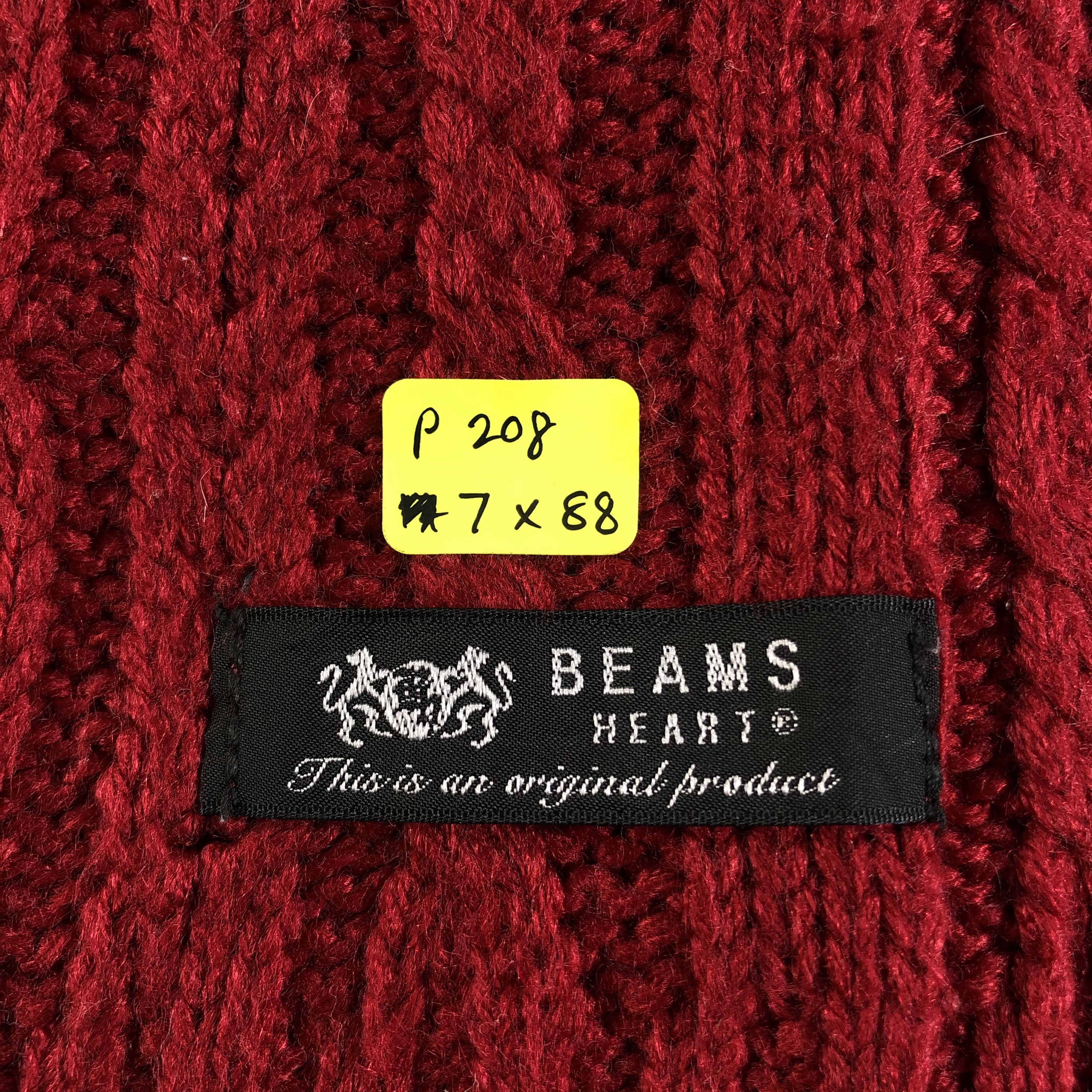 Beams Plus Beams Heart Scarf / Muffler / Neckwear Size ONE SIZE - 6 Thumbnail