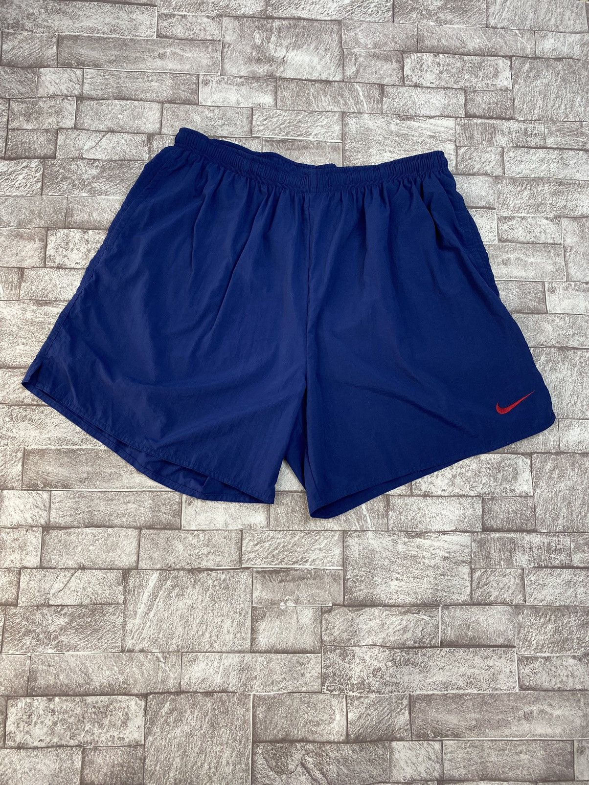 Japanese Brand × Nike Hype Nylon Nike Shorts Y2k style XXL Size US 38 / EU 54 - 2 Thumbnail