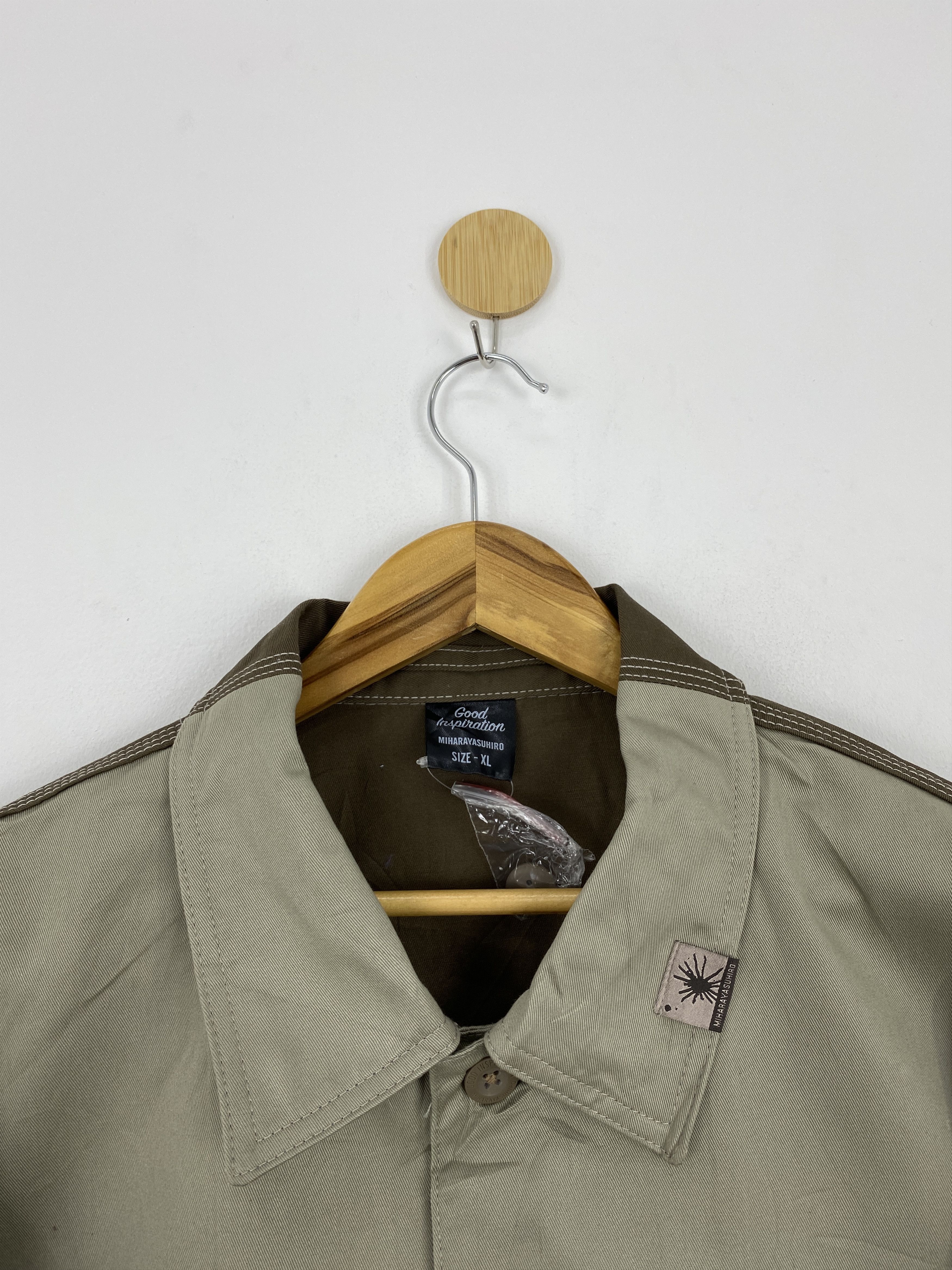 Japanese Brand Vintage Miharayasuhiro X GU Denim Jacket J1763 Size US XL / EU 56 / 4 - 8 Thumbnail