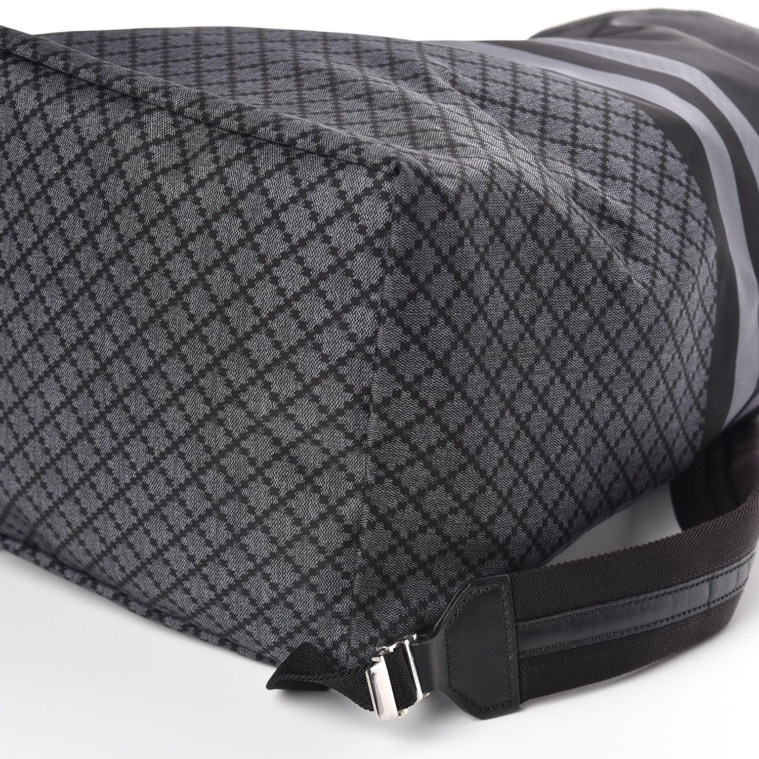 Gucci Gucci Diamante Nylon Backpack Black Size ONE SIZE - 4 Thumbnail