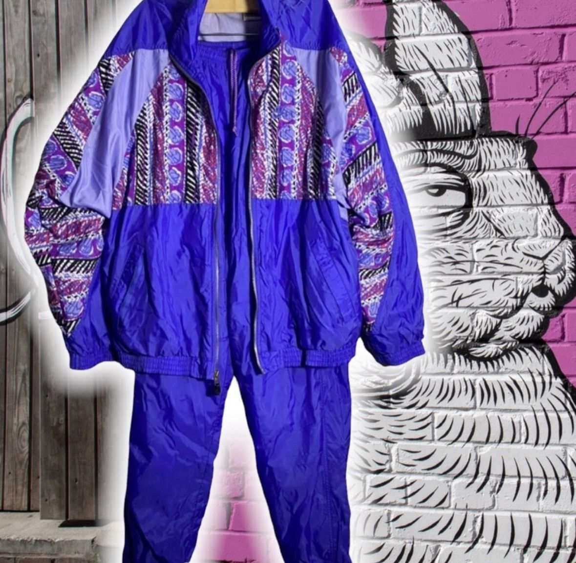 Nike Vintage Nike windbreaker tracksuit Size US M / EU 48-50 / 2 - 1 Thumbnail