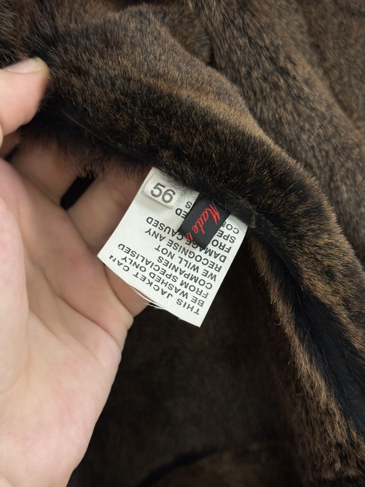 Kiton Kiton Sheepskin Fur Coat Size 56 Size US XL / EU 56 / 4 - 12 Thumbnail