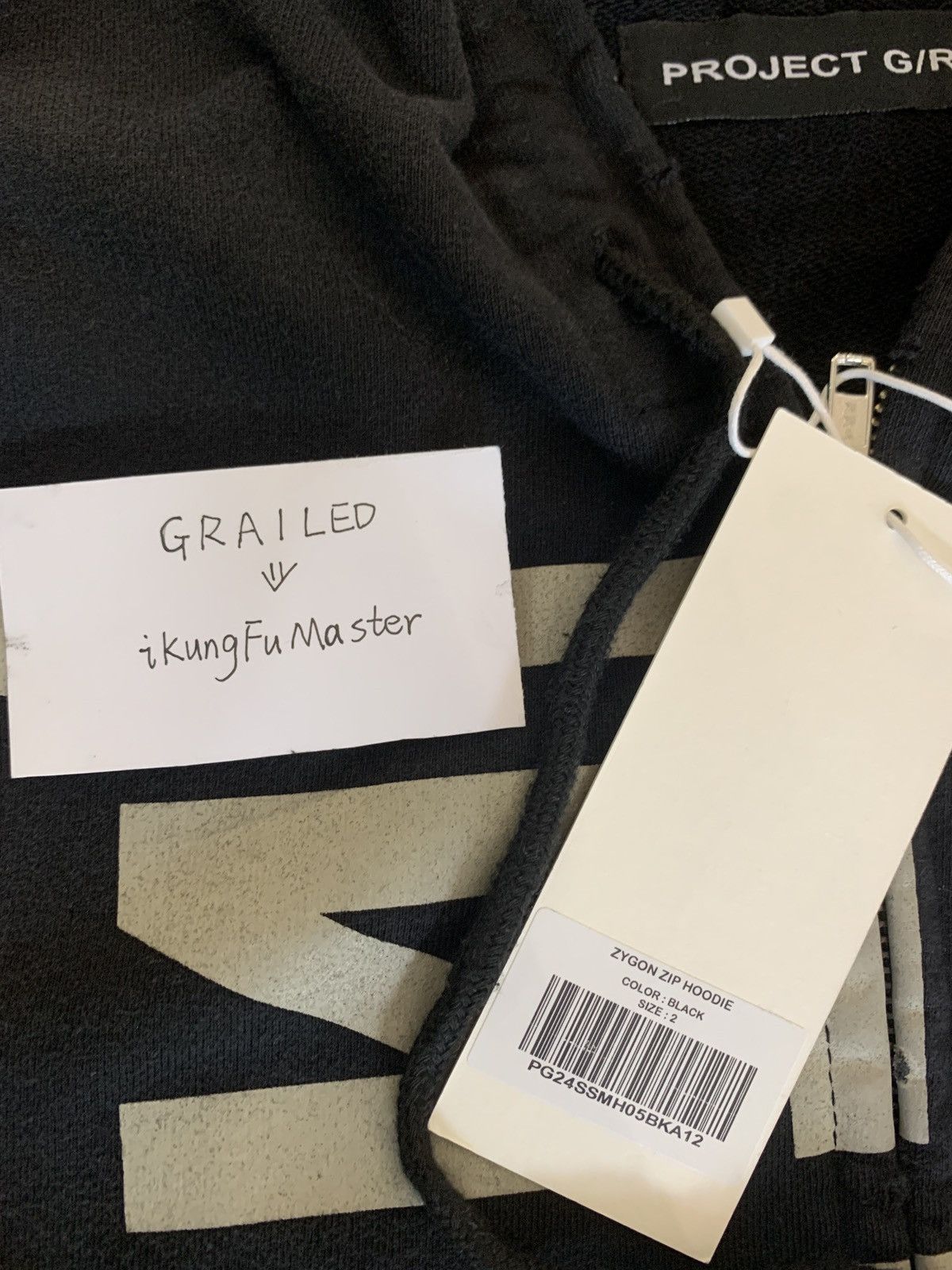 Project GR ZYGON ZIP HOODIE - Tops