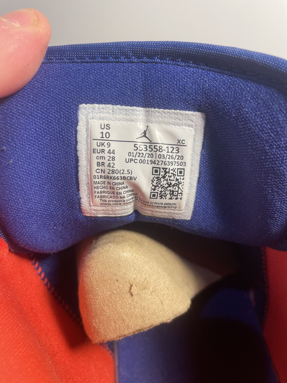 Jordan Brand Jordan 1 Low | Royal Yellow Size US 10 / EU 43 - 7 Thumbnail