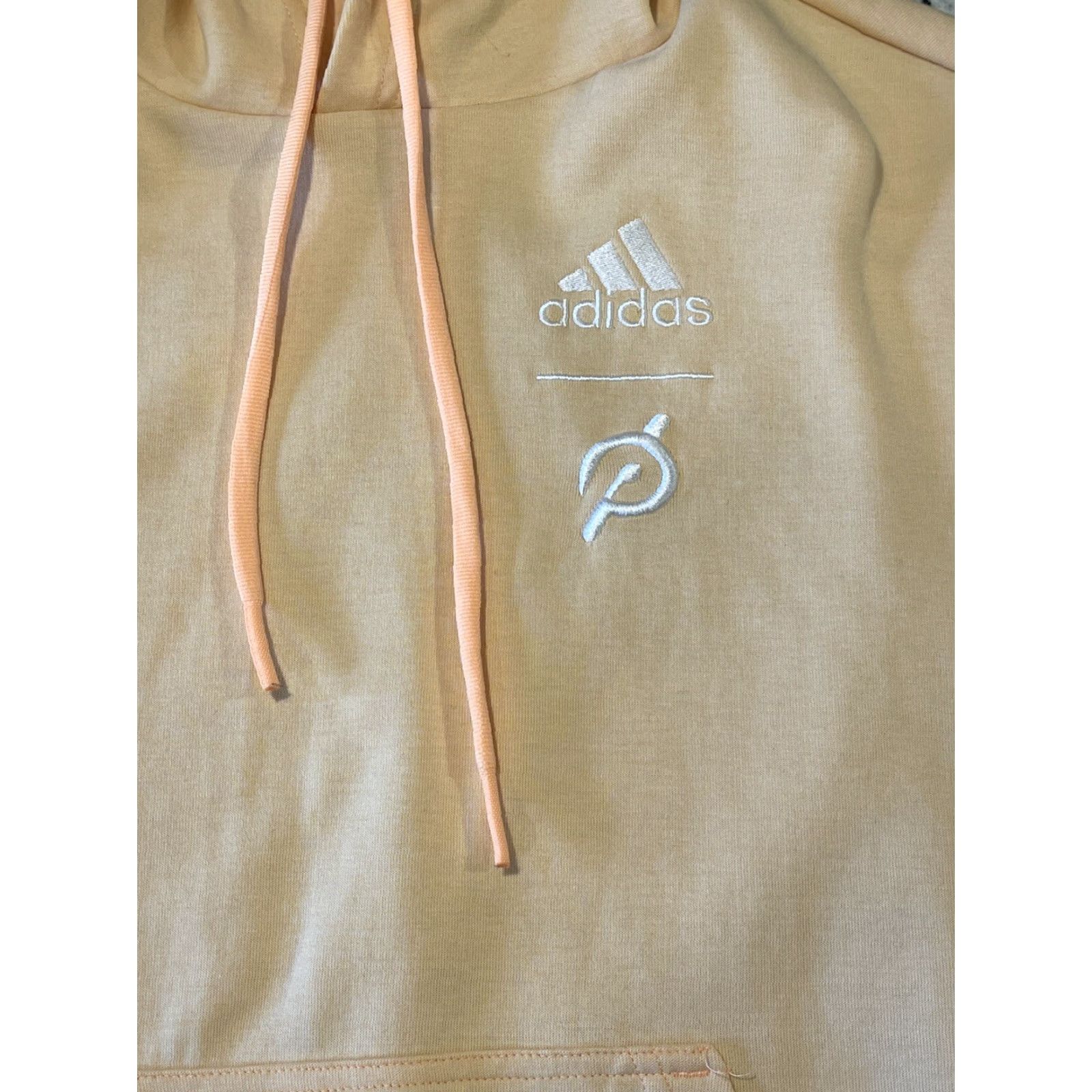 Adidas Adidas x Peloton Hoodie Extra Small Light Orange Size XS / US 0-2 / IT 36-38 - 2 Thumbnail