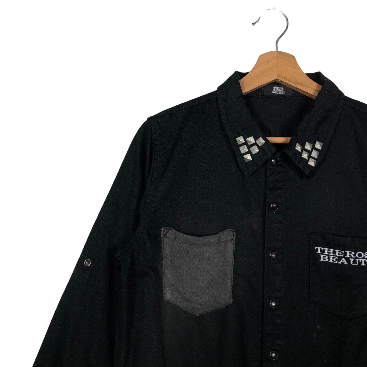 Japanese Brand The Rose Beauty Inspire Chrome Hearts Overall Work Big Logo Size US 34 / EU 50 - 7 Thumbnail