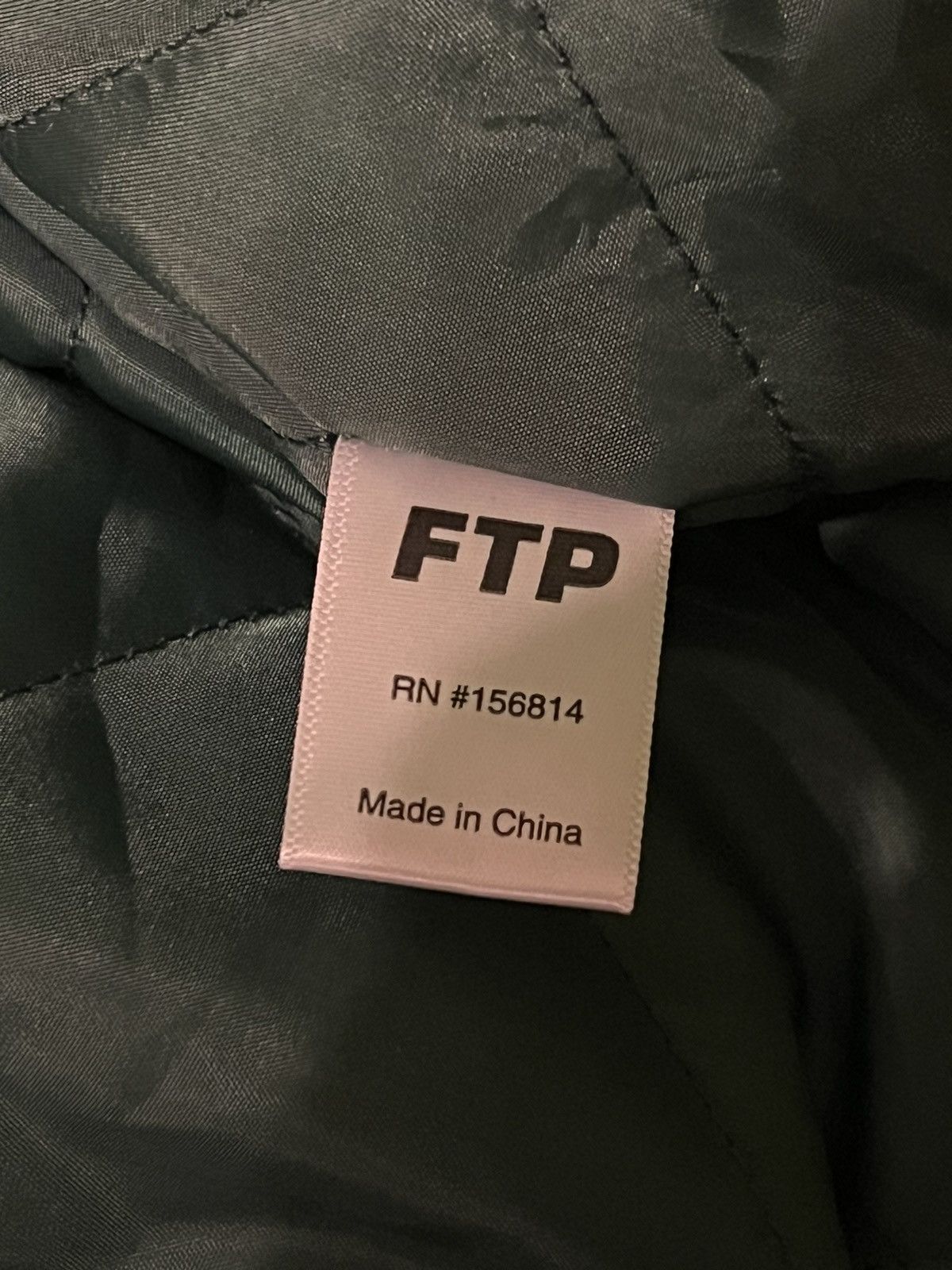 Fuck The Population FTP varsity jacket -Green Size US M / EU 48-50 / 2 - 8 Thumbnail