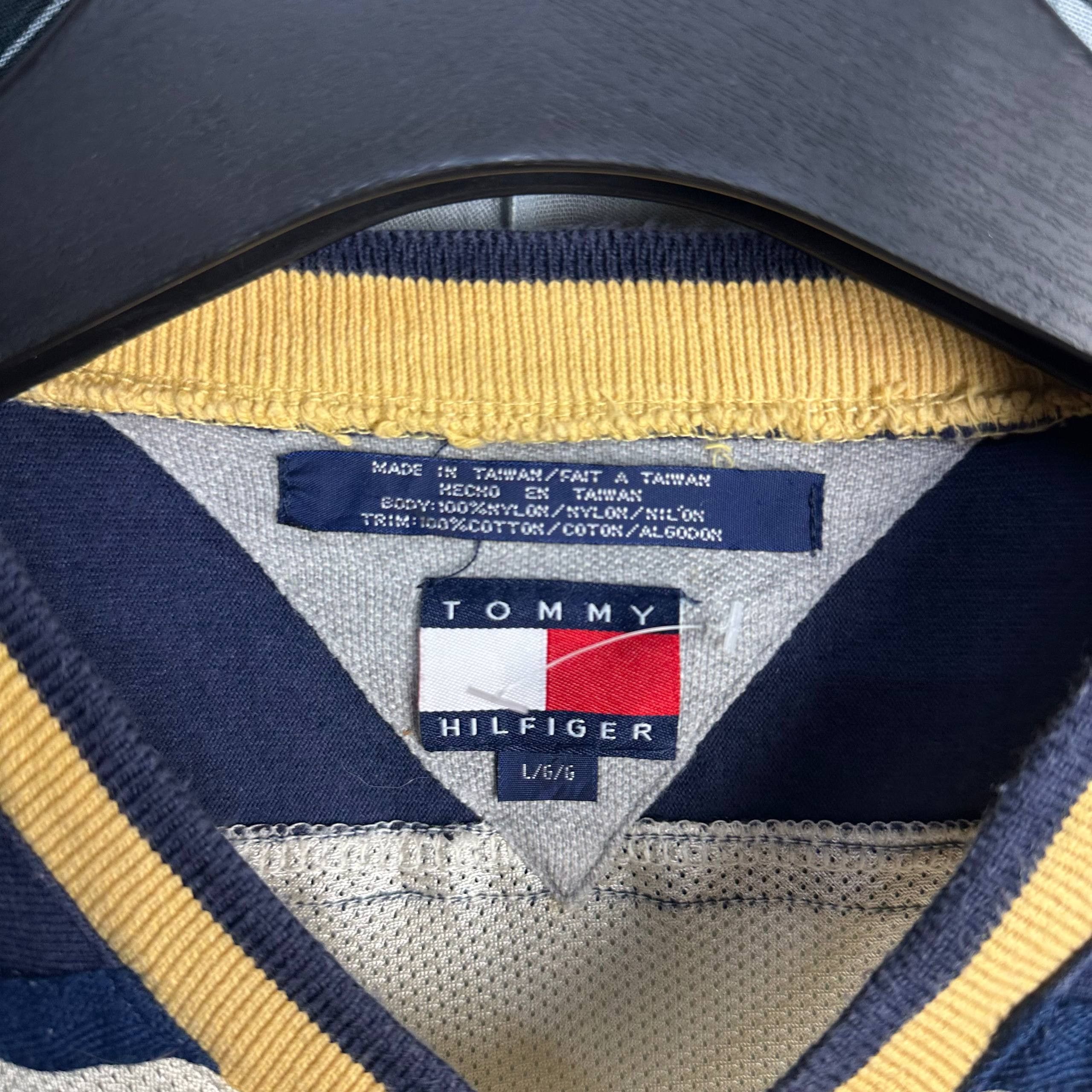 Tommy Hilfiger OG Vintage 90s Tommy Hilfiger Hockey Pullover Jersey Size US L / EU 52-54 / 3 - 5 Thumbnail