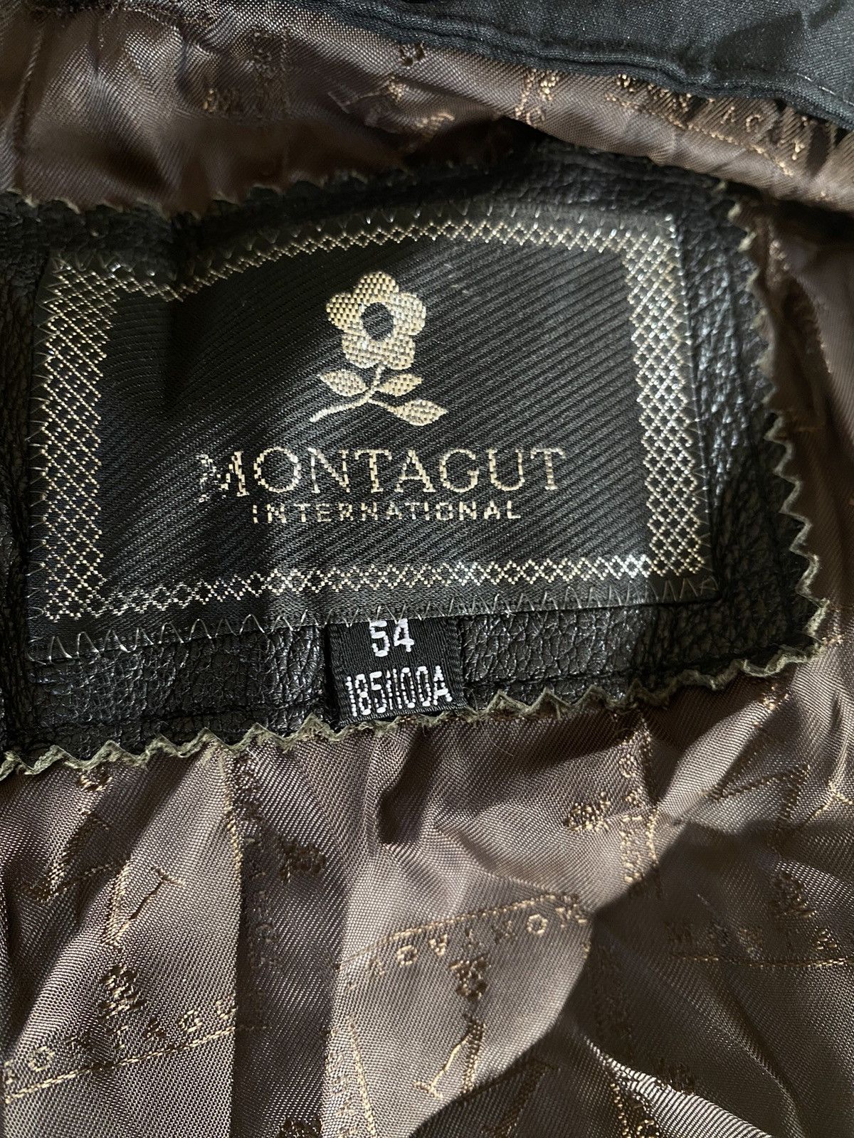 Montagut Montagut Leather Jacket Size US L / EU 52-54 / 3 - 7 Thumbnail
