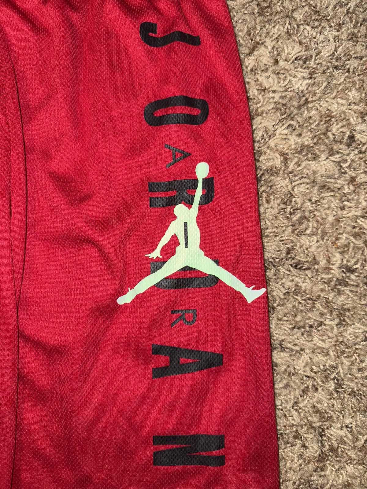 Nike Nike Boy's Air Jordan Vertical Mesh Basketball Shorts Size US 26 / EU 42 - 4 Thumbnail