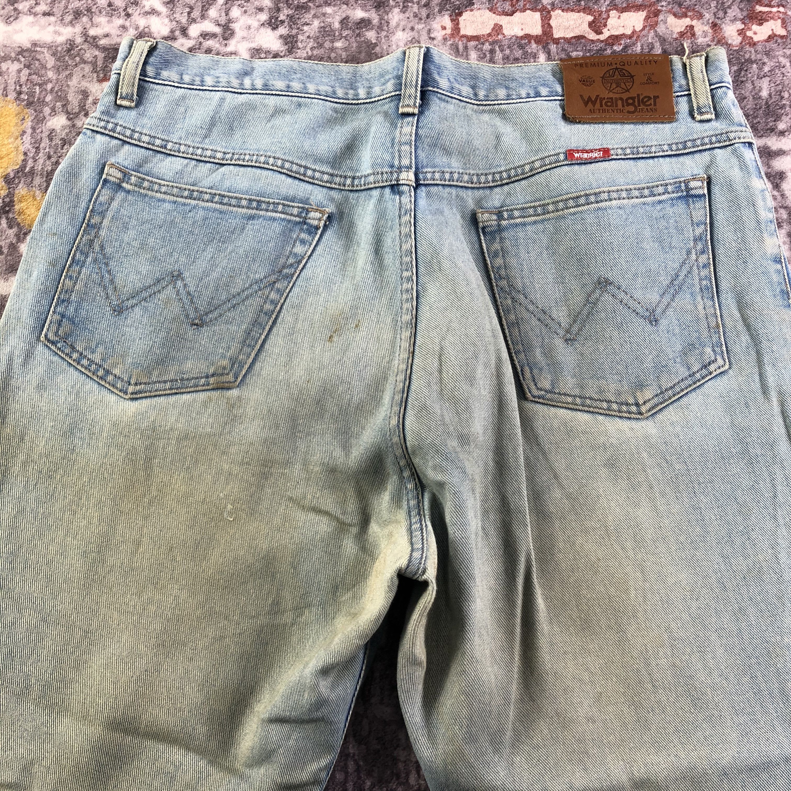 Vintage × Wrangler Vintage Blue Wash Wrangler Jeans-JM3234 Size US 38 / EU 54 - 4 Thumbnail