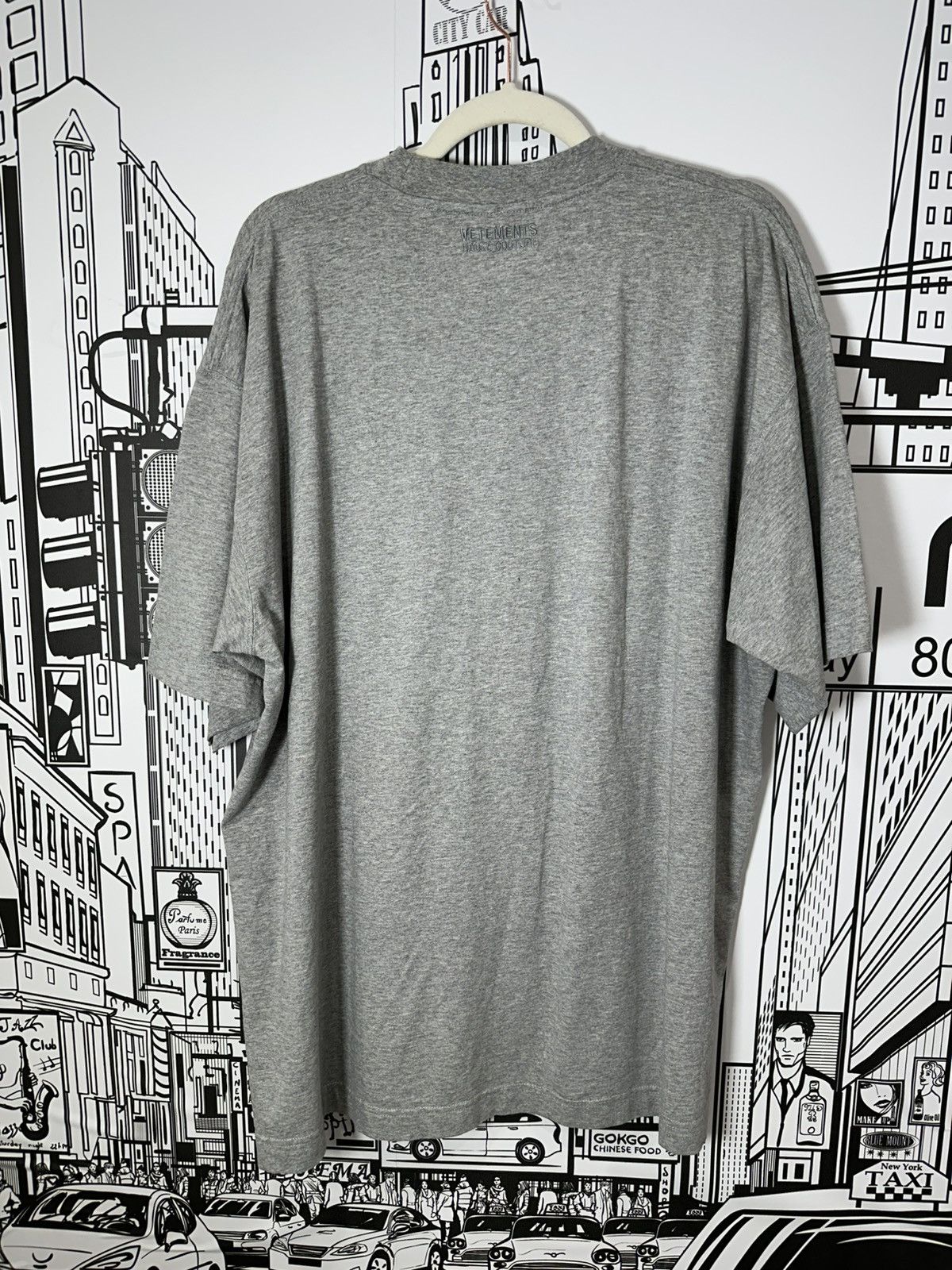 Vetements Vetements Haute Couture T-Shirt Melange Grey XS Size US XS / EU 42 / 0 - 3 Thumbnail