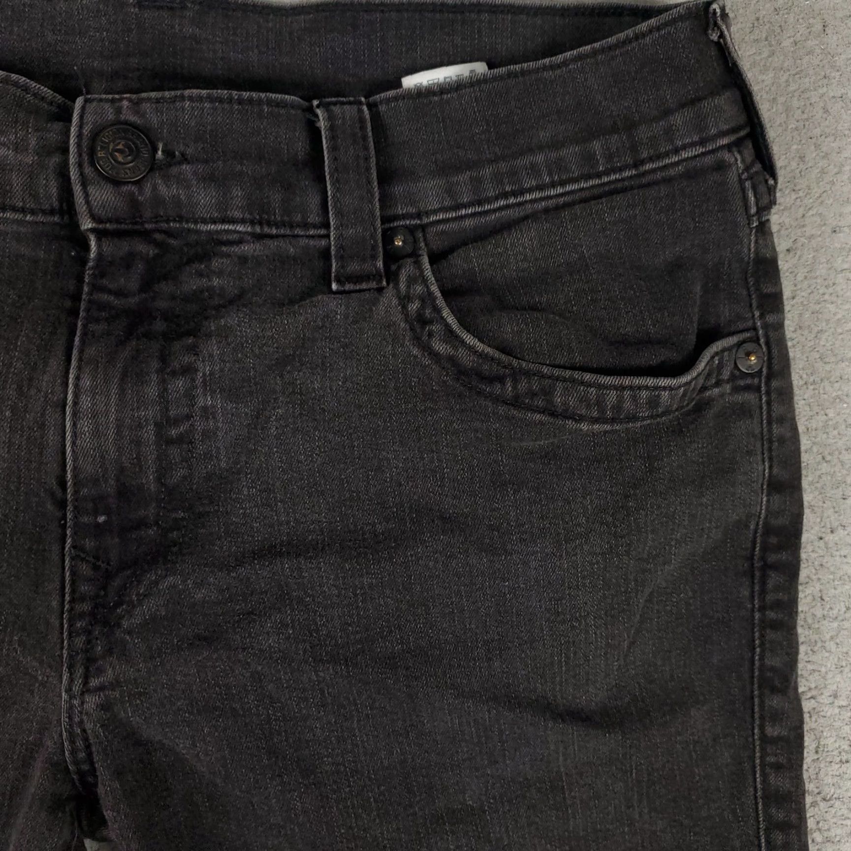 True Religion True Religion Bermuda Shorts Mens 36 Black Relaxed Denim Size US 36 / EU 52 - 3 Thumbnail