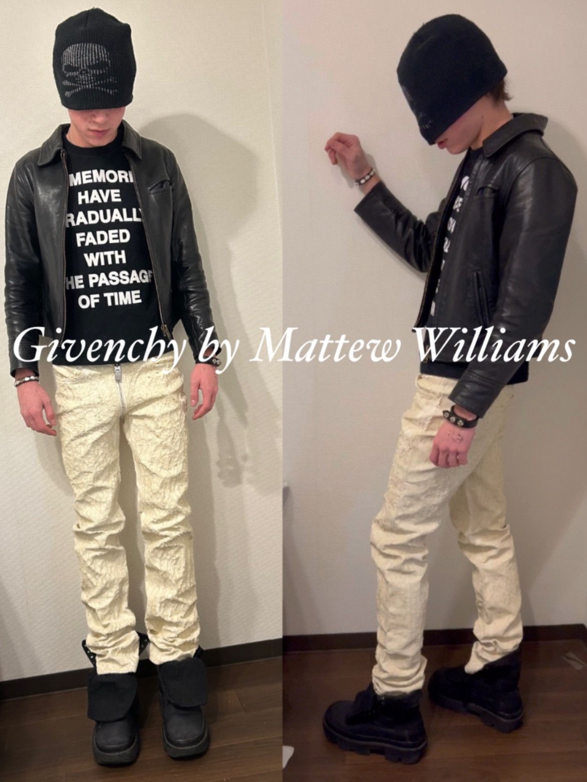 Givenchy Givenchy 21ss painted crackle denim Size US 26 / EU 42 - 2 Thumbnail