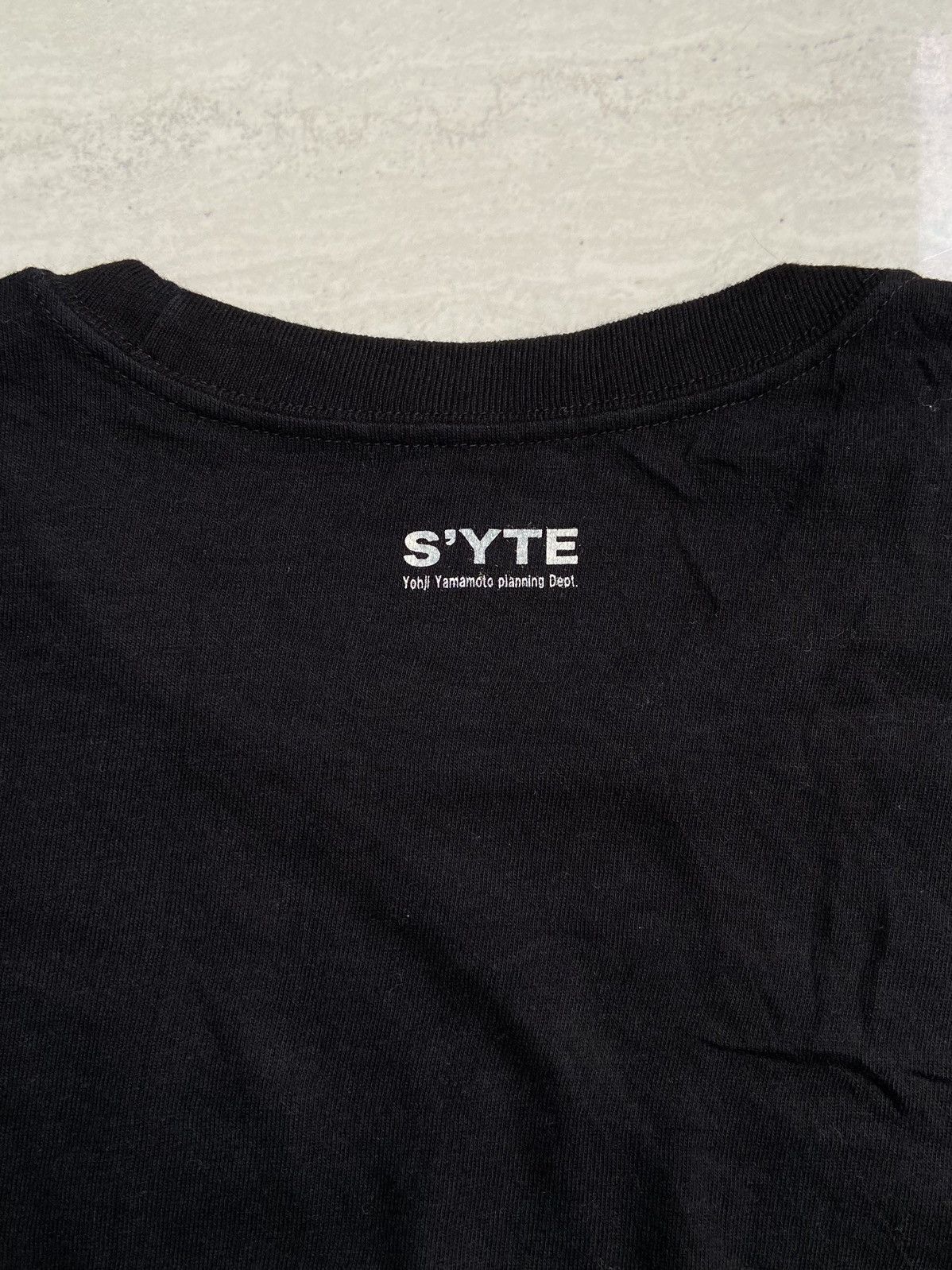 Yohji Yamamoto S’YTE Yohji Yamamoto Black T-shirt Size US S / EU 44-46 / 1 - 6 Thumbnail