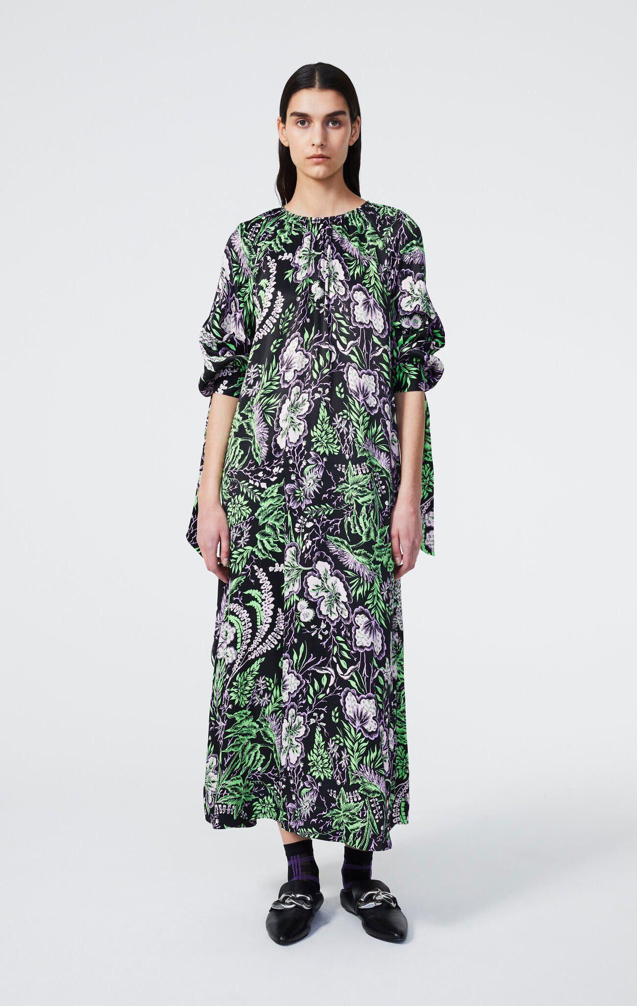 Image of Rodebjer Wava Vegetal Print Dress Dress, Women's (Size XS)