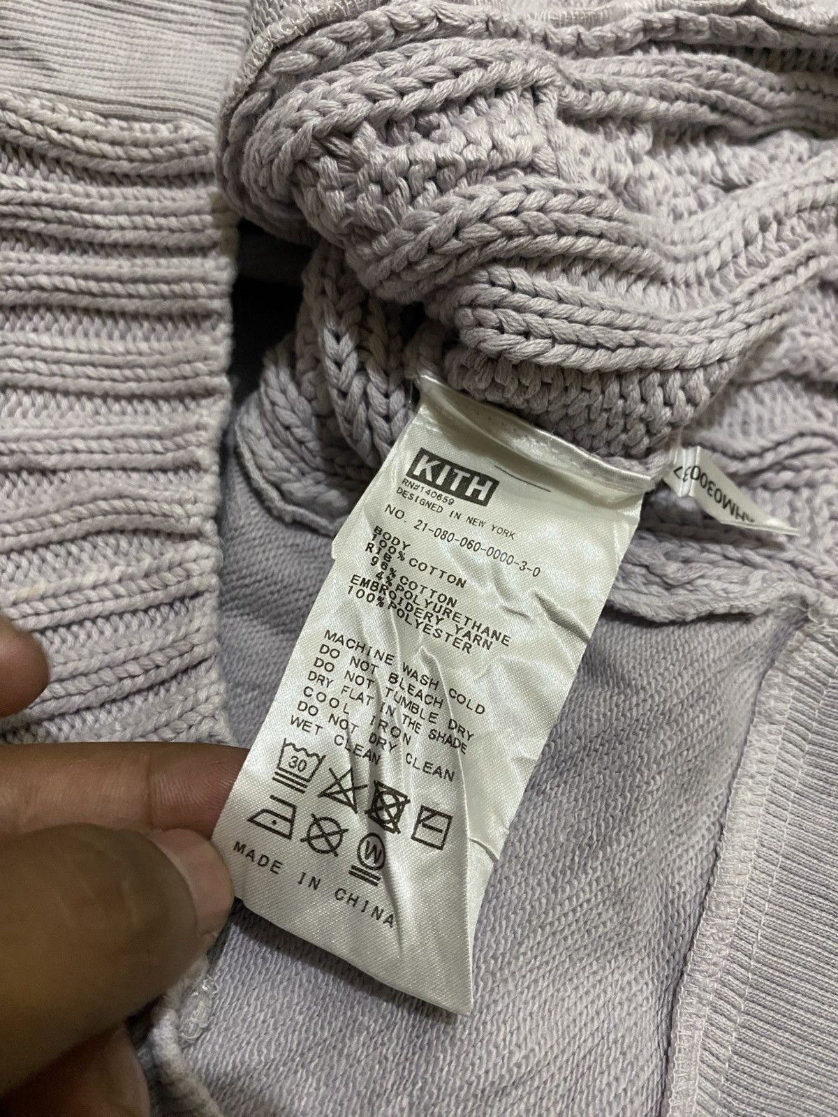 Kith KITH Adam x Echo Combo Knit Hoodie Size US S / EU 44-46 / 1 - 5 Thumbnail