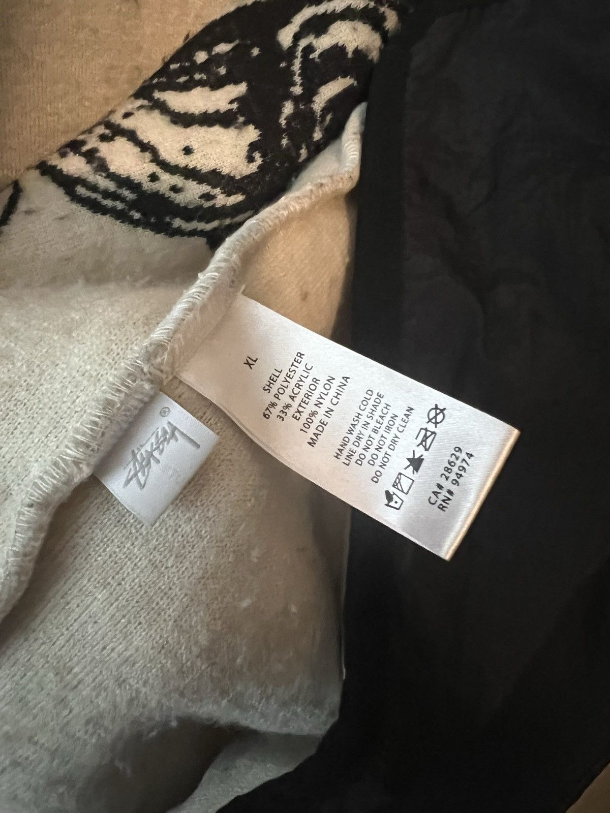 Stussy STUSSY VENUS JACQUARD SHERPA FLEECE JACKET Size US XL / EU 56 / 4 - 7 Thumbnail