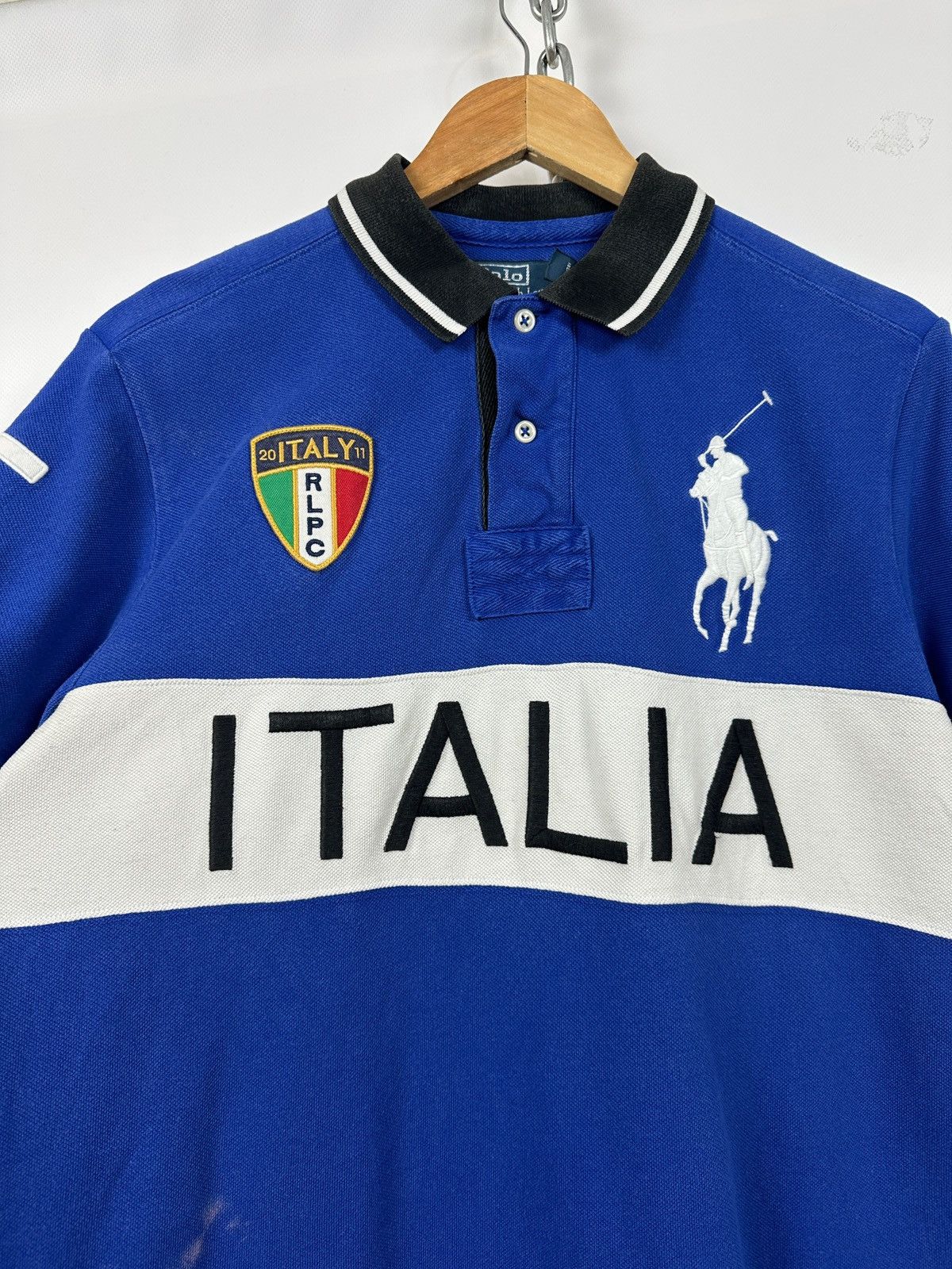Polo Ralph Lauren Vintage Polo Ralph Lauren Italia Polo Y2K Chief Keef Size US M / EU 48-50 / 2 - 7 Thumbnail