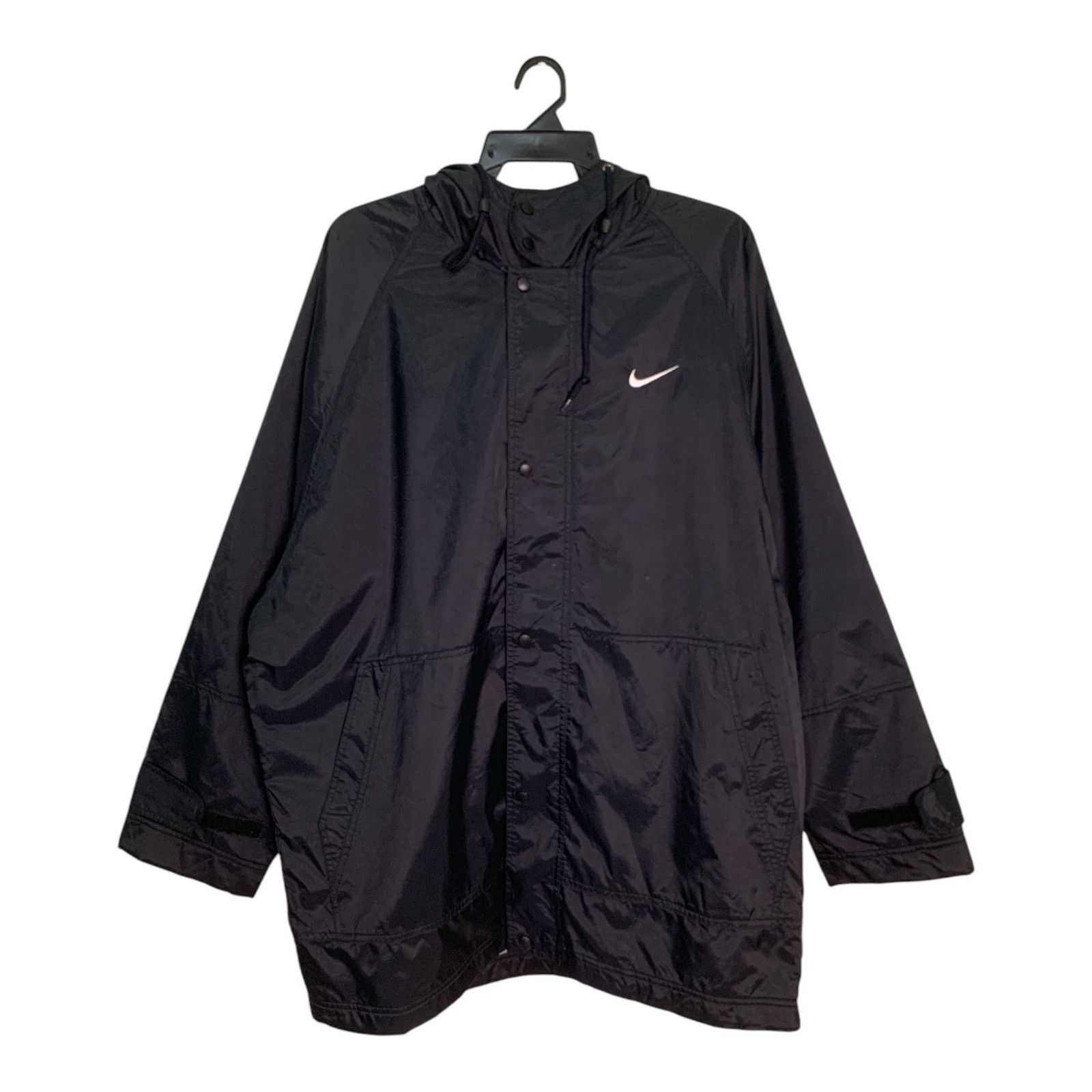 Nike × Vintage Rare Design Vintage Nike Swoosh Small Logo Jackets Size US L / EU 52-54 / 3 - 1 Thumbnail