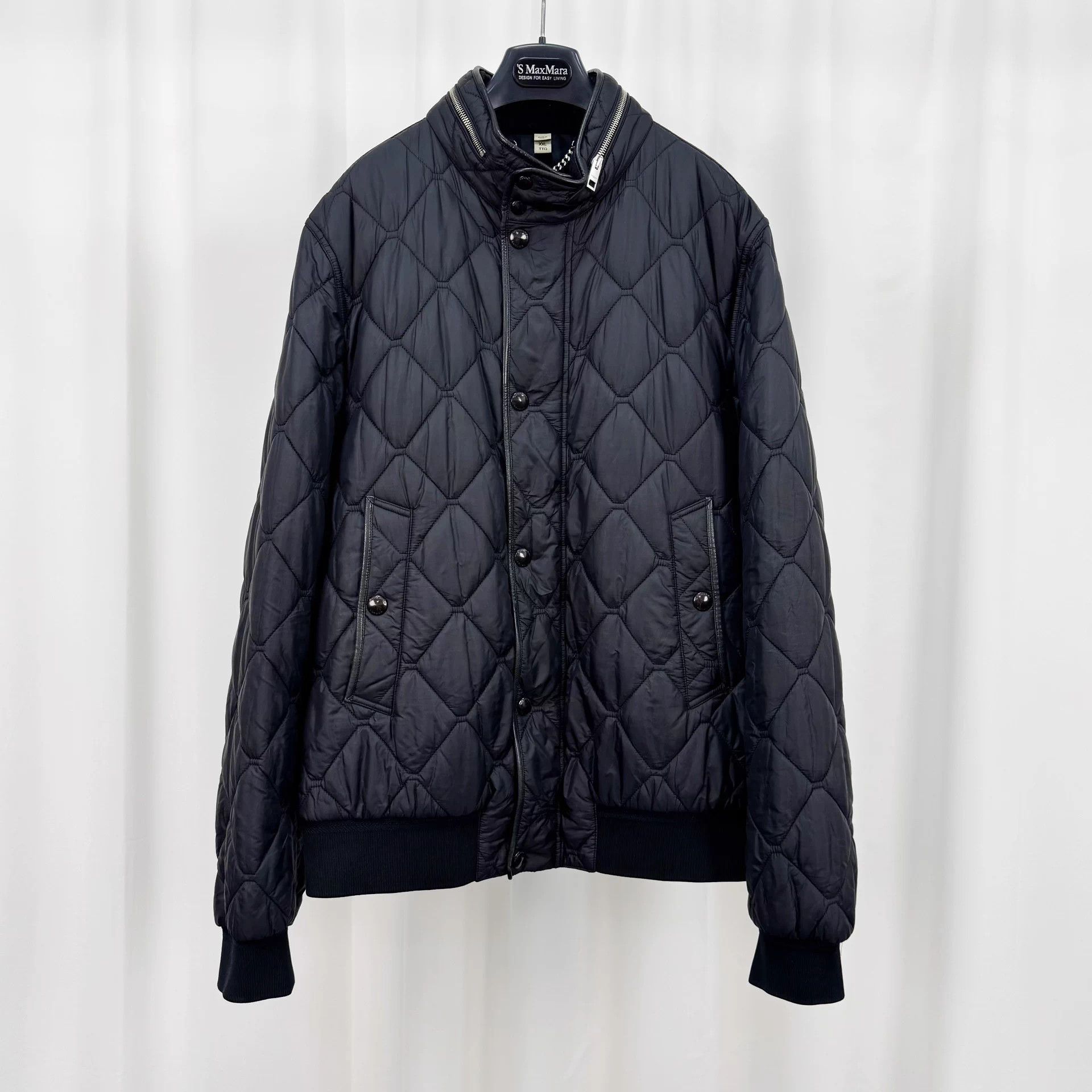 Burberry Burberry quilted black cotton puffer coat XXL 99 new Size US XXL / EU 58 / 5 - 1 Thumbnail