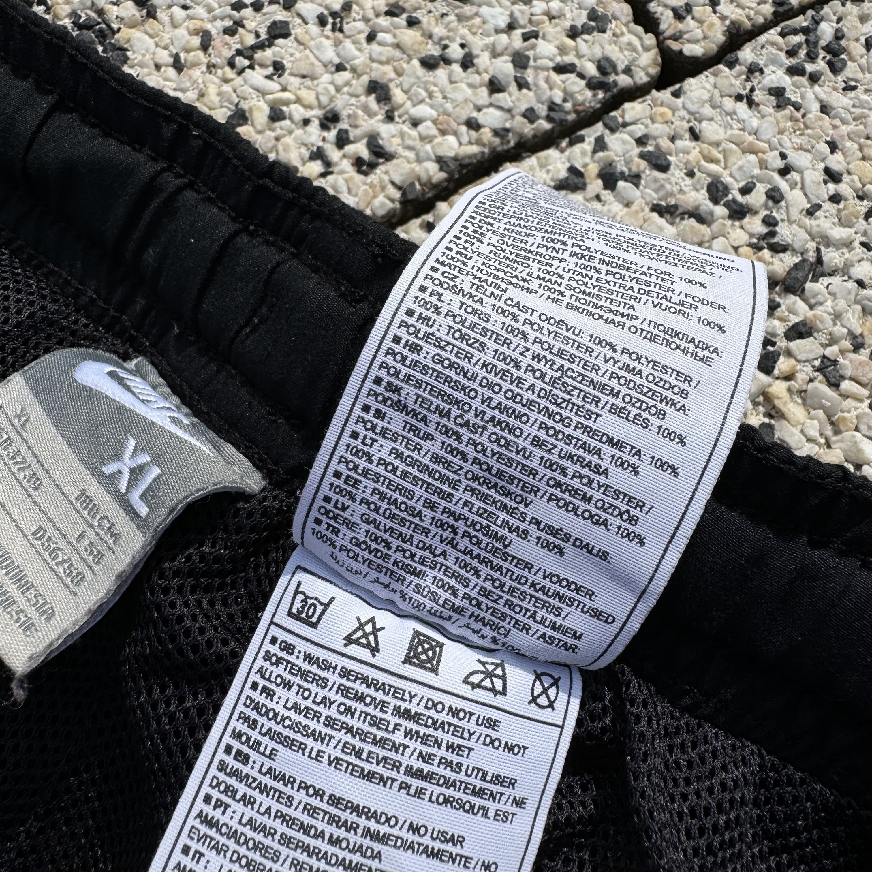 Nike × Vintage NIKE BAGGY NYLON CARGO PANTS TRACK GORPCORE SWOOSH Size US 36 / EU 52 - 8 Thumbnail