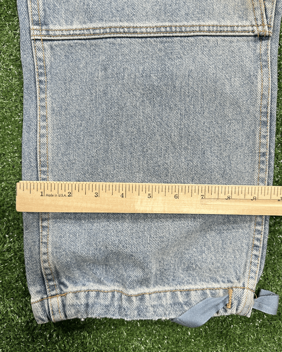 Rhude RHUDE Authentic Reza Denim Double Knee Indigo Pants Size US 34 / EU 50 - 7 Thumbnail