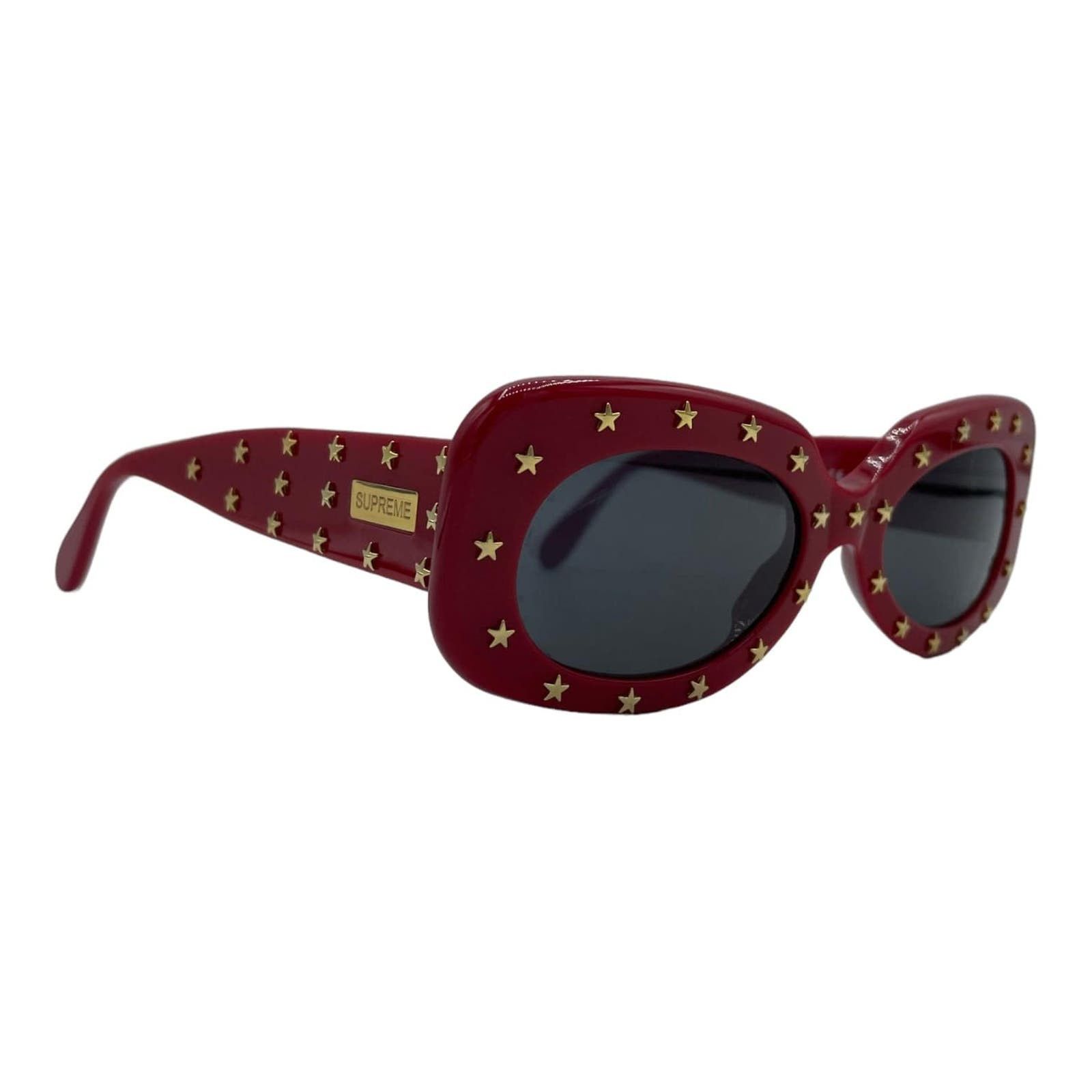image of Supreme Royale Sunglasses Red Pre-Owned, Men's