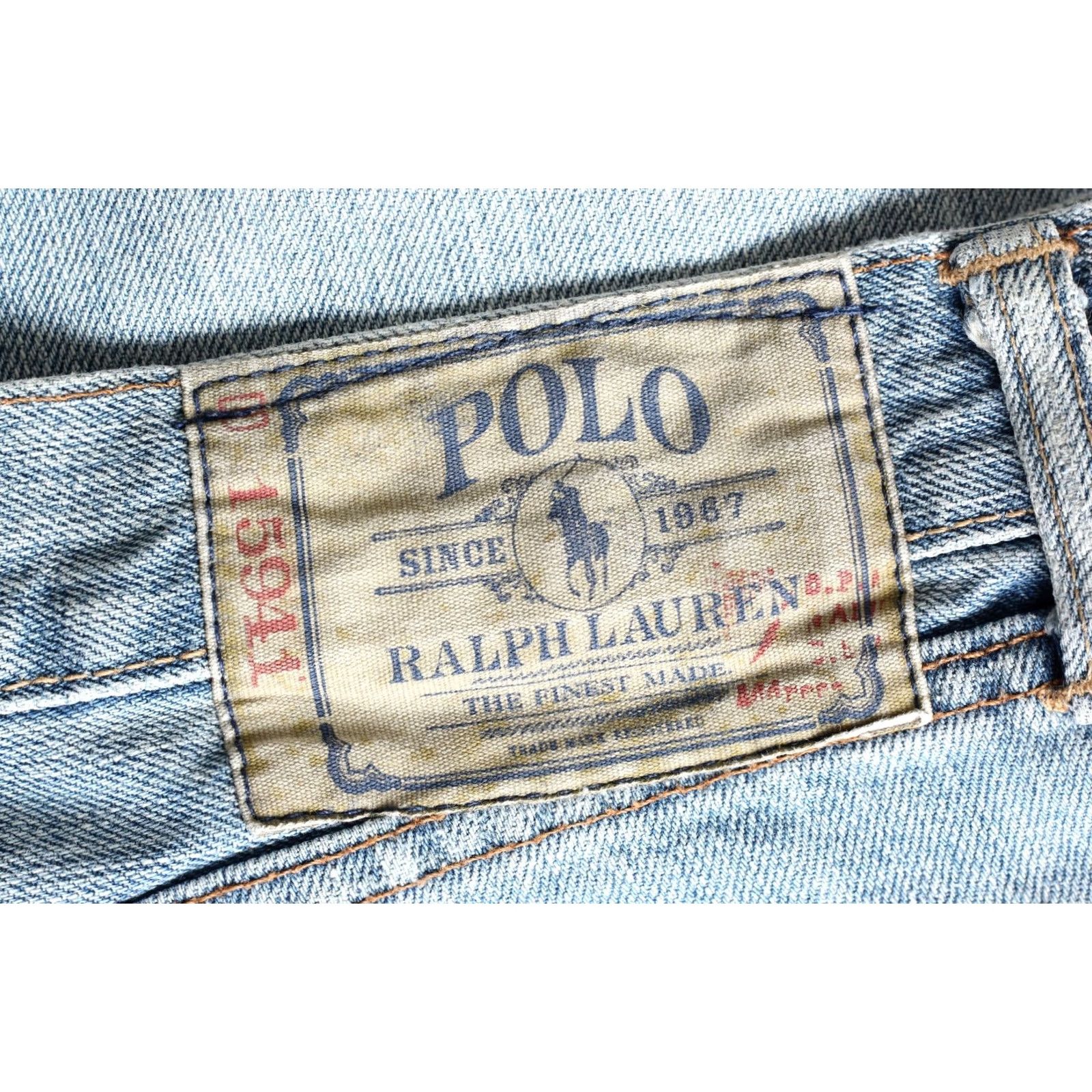 Polo Ralph Lauren VINTAGE POLO RALPH LAUREN Bootcut Jeans Men W36 L30 Made in MEXICO Size US M / EU 48-50 / 2 - 4 Thumbnail