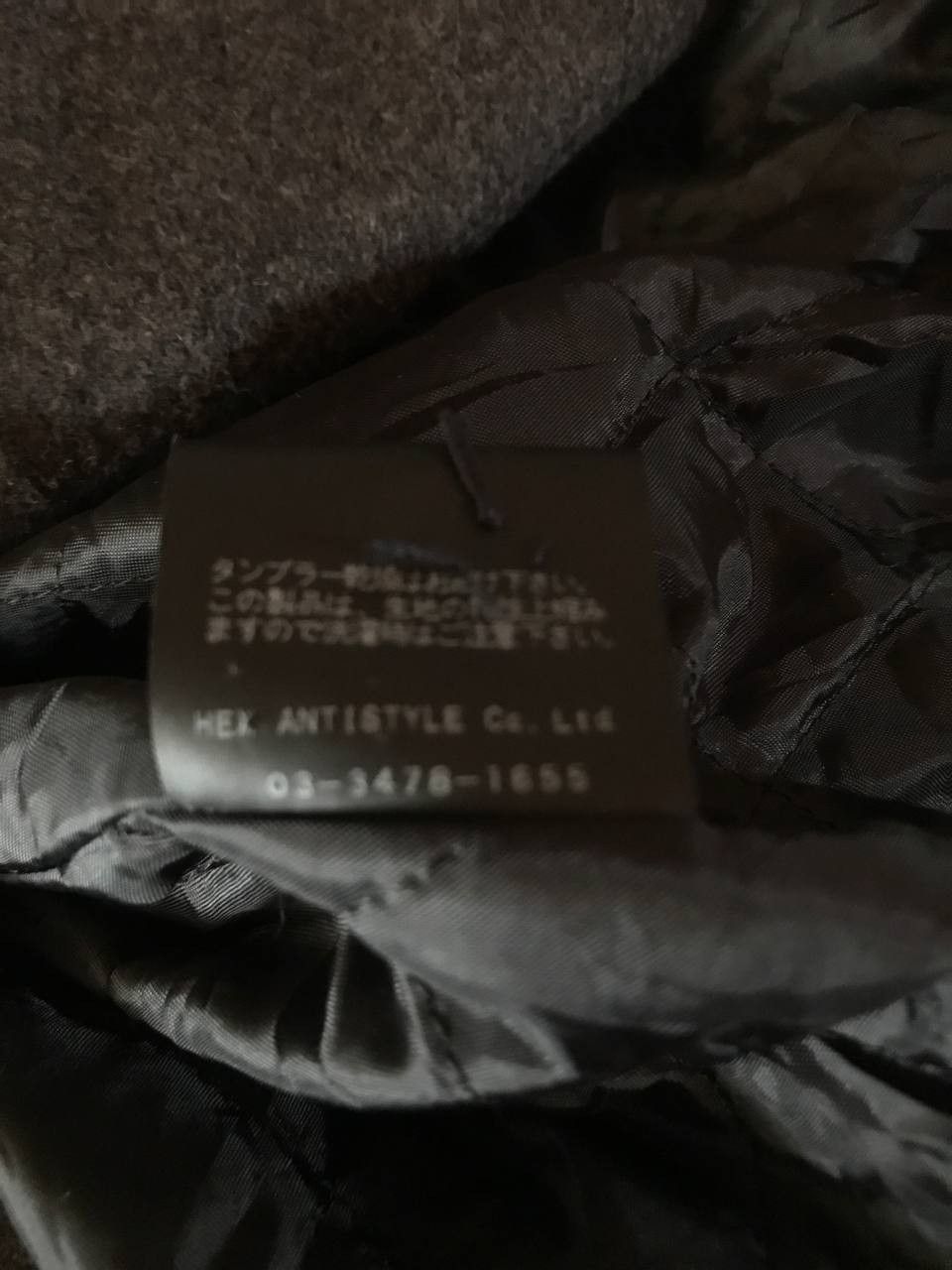 If Six Was Nine Rare Hex Antistyle Japan Patch Jacket Size US M / EU 48-50 / 2 - 7 Thumbnail