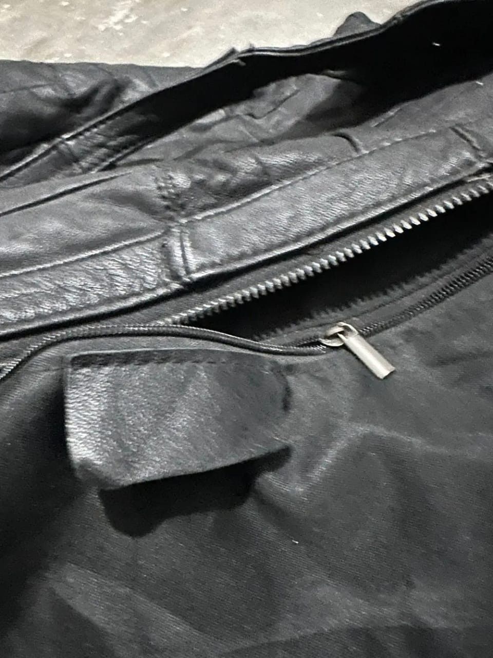 Leather Unknown Leather 2 Way Bag Nice Design Patches Size ONE SIZE - 14 Thumbnail