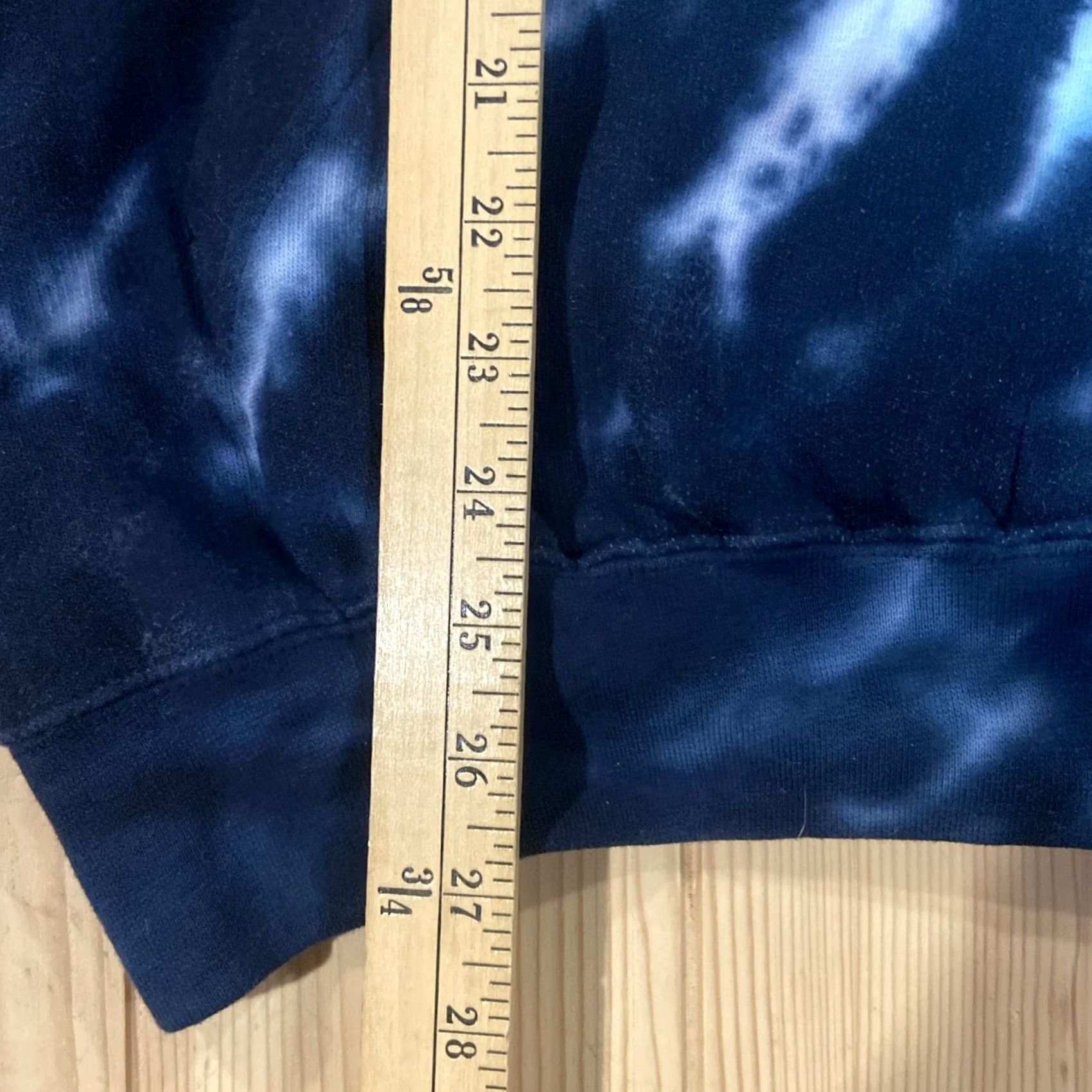 Vintage VINTAGE? Sugarhill Men’s XL Blue Tie dye Dreams Hoodie Sweatshirt Men Pullover Hooded Graphic Print Pockets Cotton Size US XL / EU 56 / 4 - 4 Thumbnail