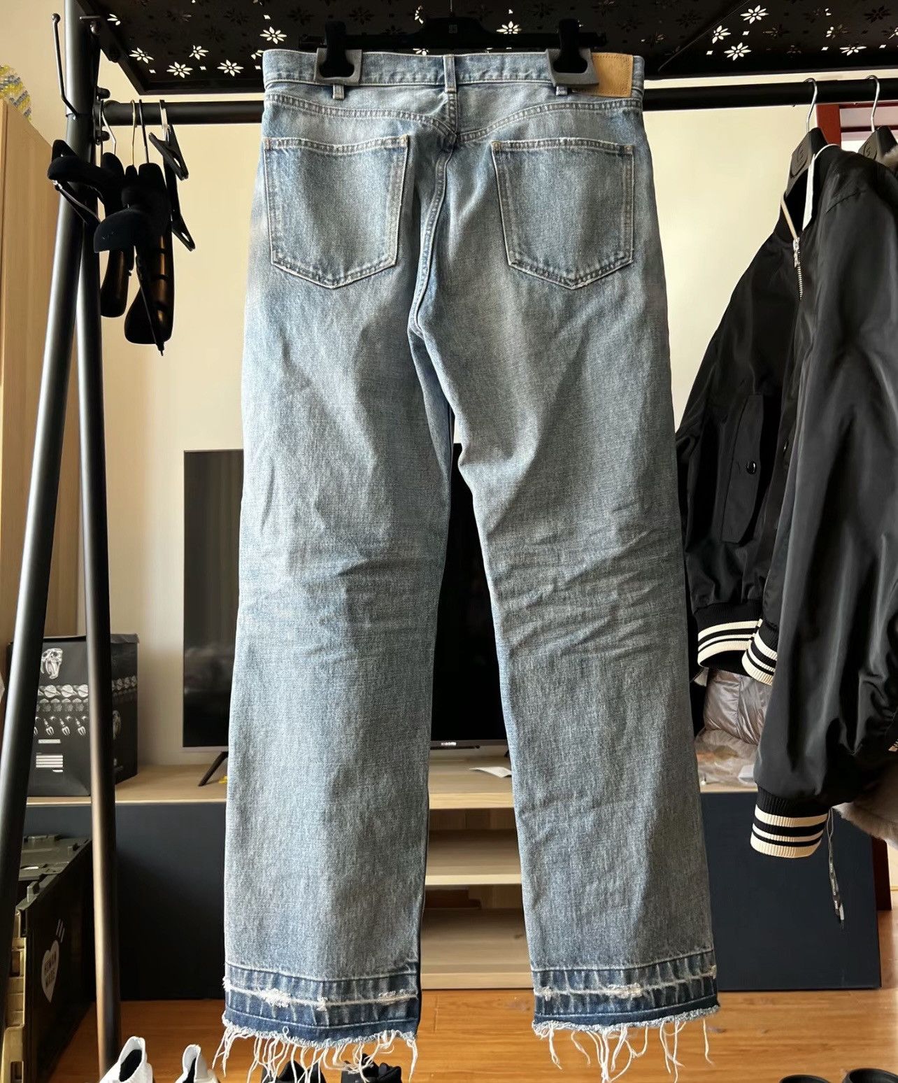 CELINE WESLEY JEANS IN PISMO WASH DENIM デニムジーンズ Celine Celine Wesley Straight Leg Pismo Wash Denim W32 | Grailed