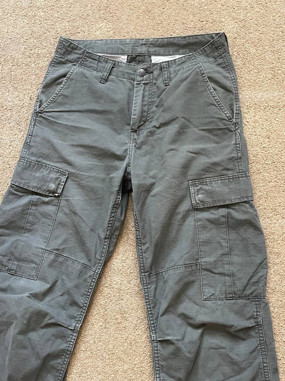 Carhartt × Carhartt Wip × Vintage Vintage Carhartt WIP Aviator cargo pants Y2k Hype Size US 32 / EU 48 - 2 Thumbnail