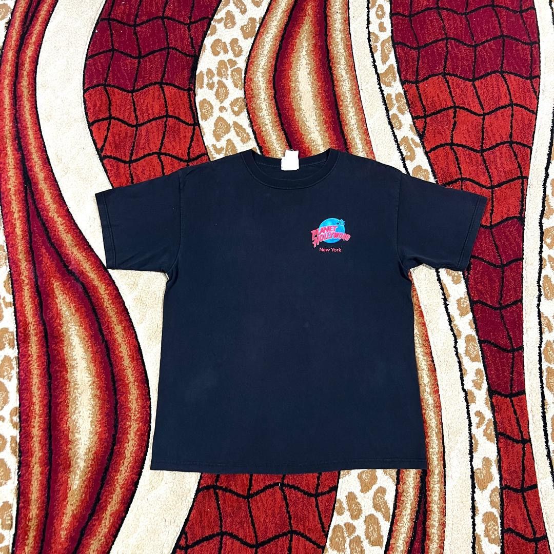 Planet Hollywood Vintage 1991 Planet Hollywood New York T Shirt Size US L / EU 52-54 / 3 - 4 Thumbnail