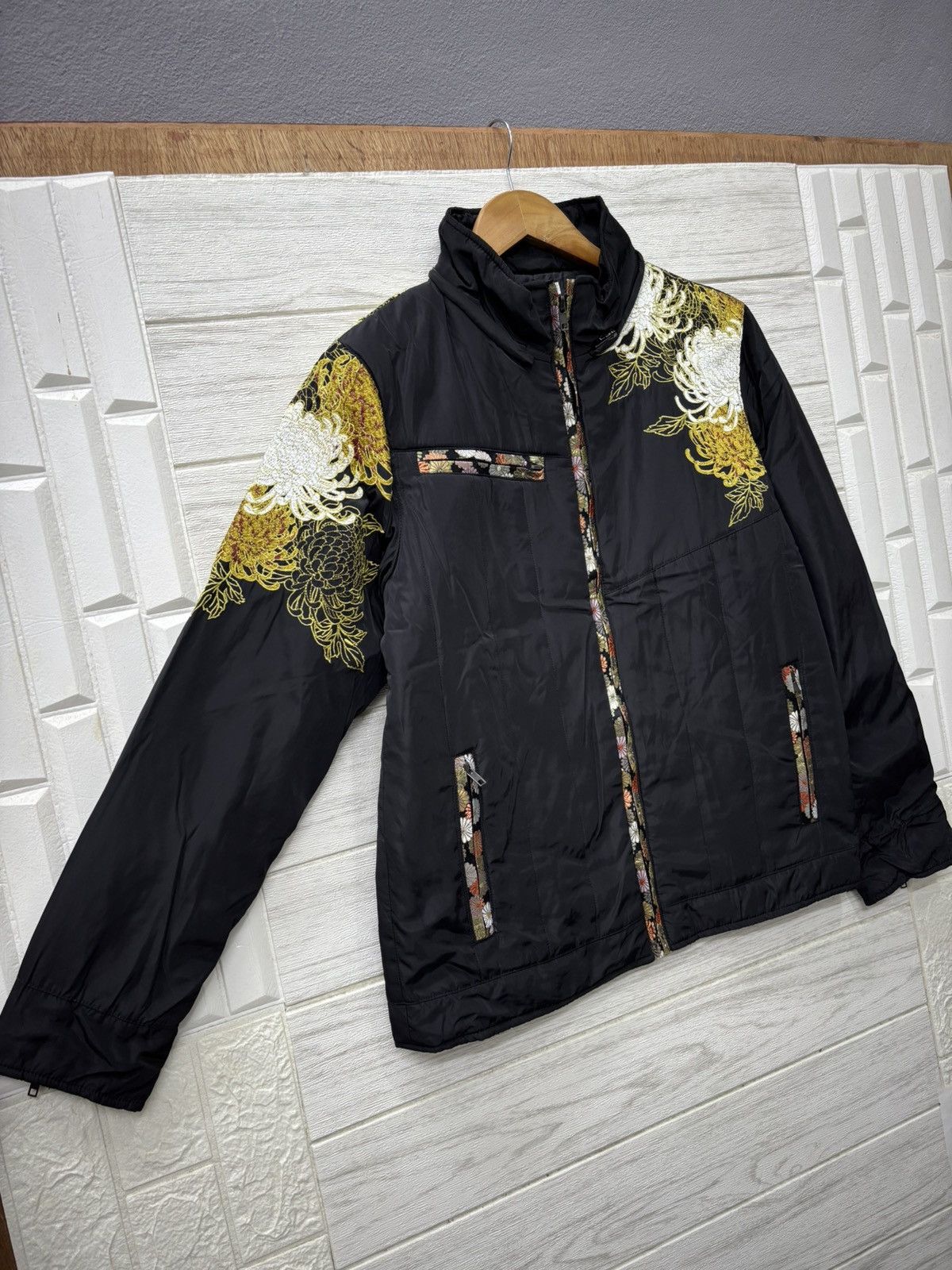 Kapital 🔥JAPANESE TRADITION GEISHA EMBROIDERY NYLON LIGHT JACKET Size US S / EU 44-46 / 1 - 6 Thumbnail