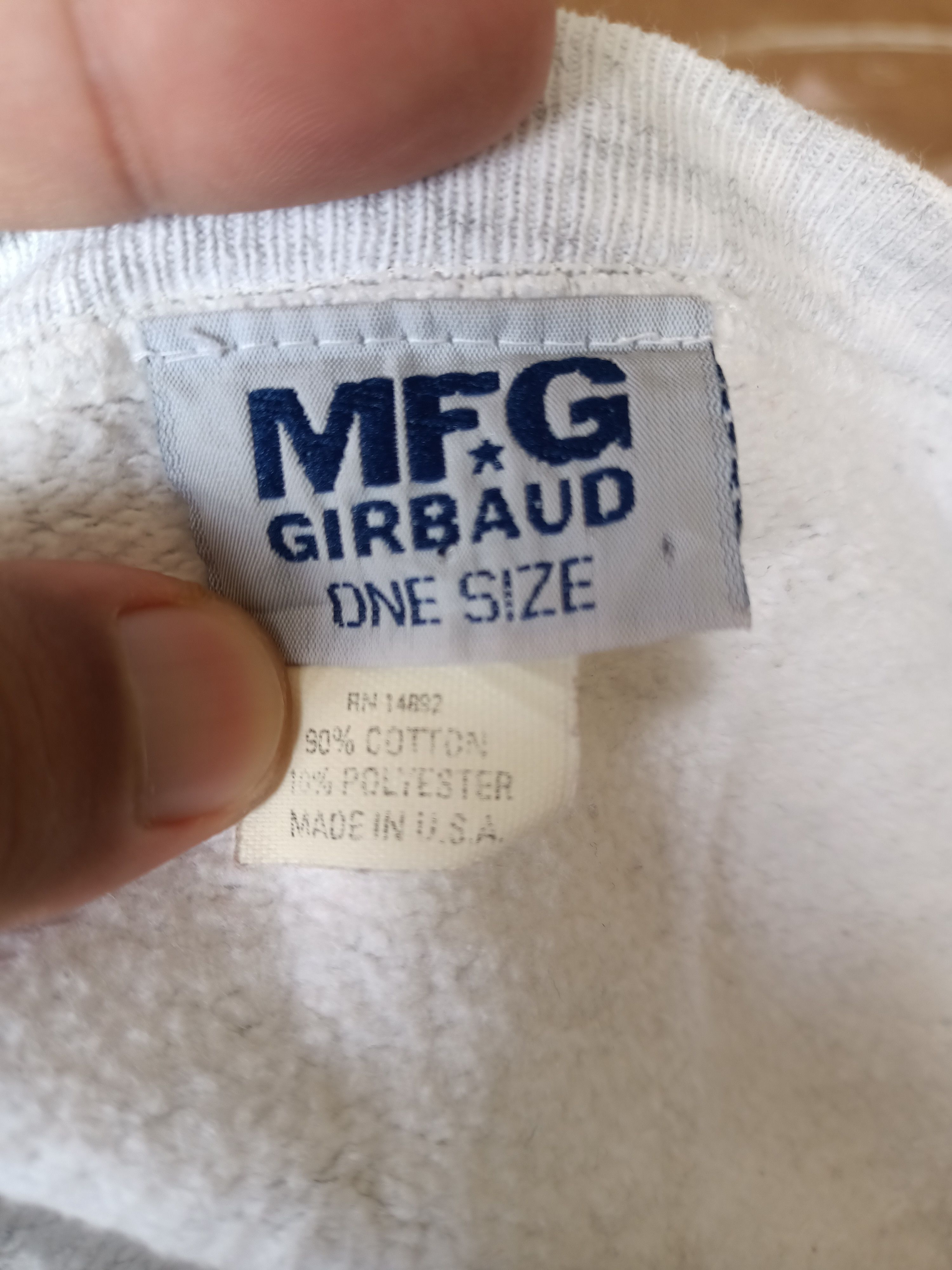 Marithe + Francois Girbaud Vintage Rare 90s Marithe Francois Girbaud sweatshirt Size US L / EU 52-54 / 3 - 3 Thumbnail