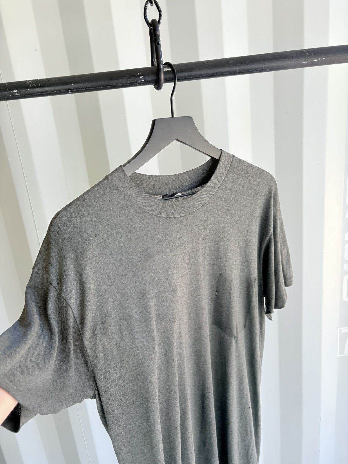 Vintage Thrashed Distressed Faded Shirt Grunge Paper thin Size US XL / EU 56 / 4 - 3 Thumbnail