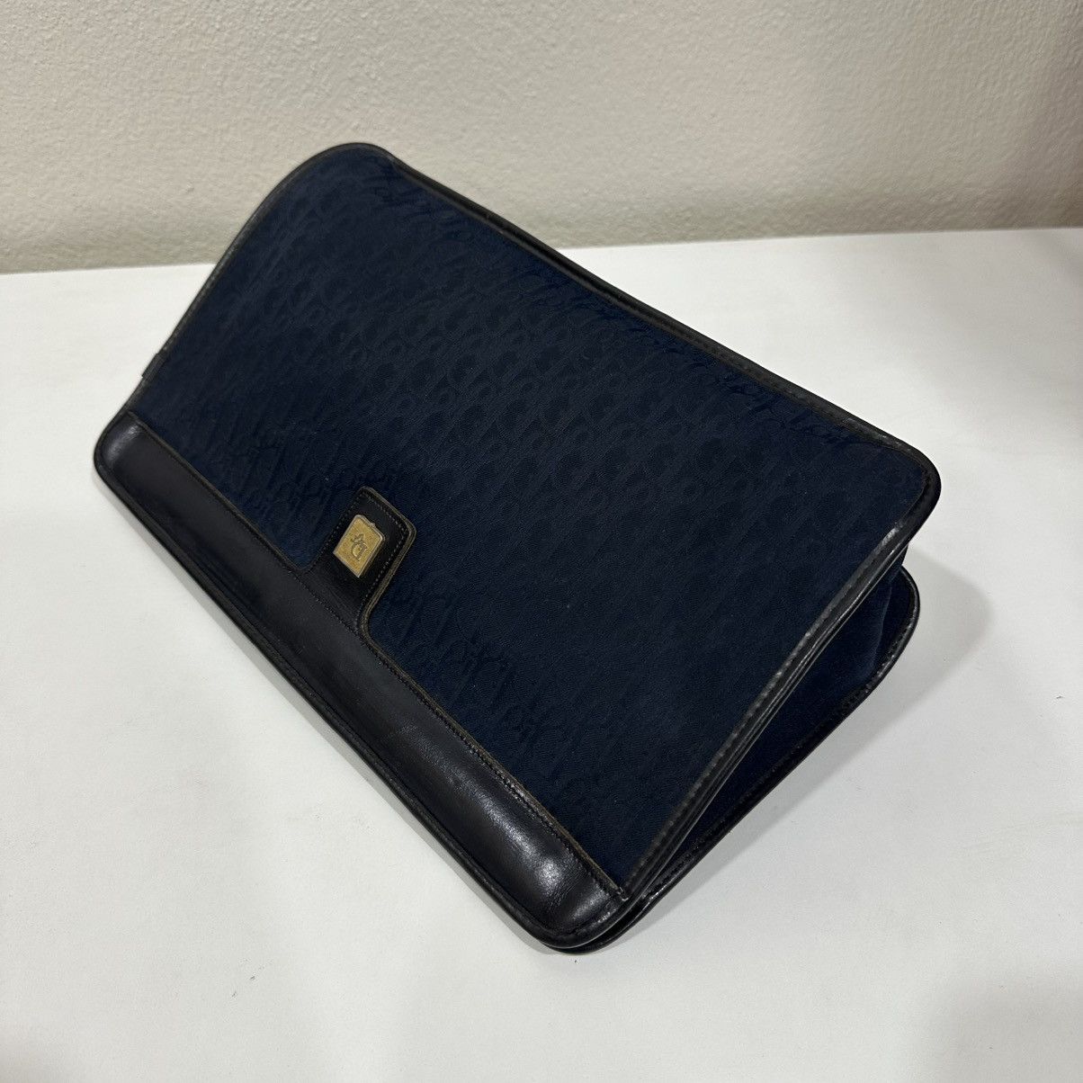 Dior ‼️YES‼️ CHRISTIAN DIOR TROTTER VINTAGE MAKE UP CLUTCH BAG Size ONE SIZE - 4 Thumbnail