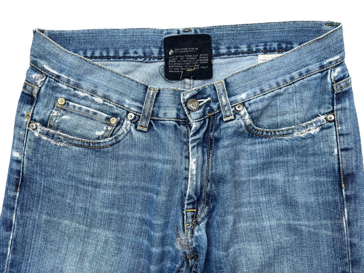 Acne Studios Vintage Acne Studios Distressed Denim Jeans 31x30.5 Size US 31 - 8 Thumbnail