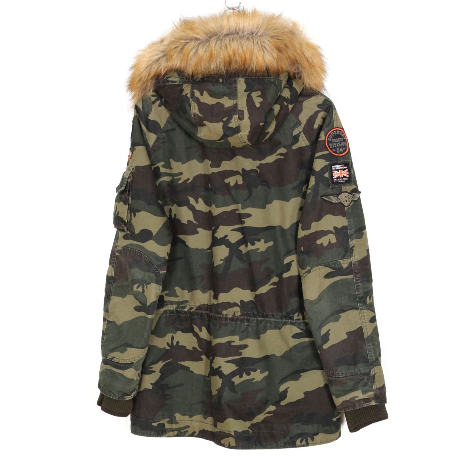 Superdry SUPERDRY Rookie Fur Hooded Camouflage Parka Jacket Men XL MJ6333 Size US XL / EU 56 / 4 - 4 Thumbnail