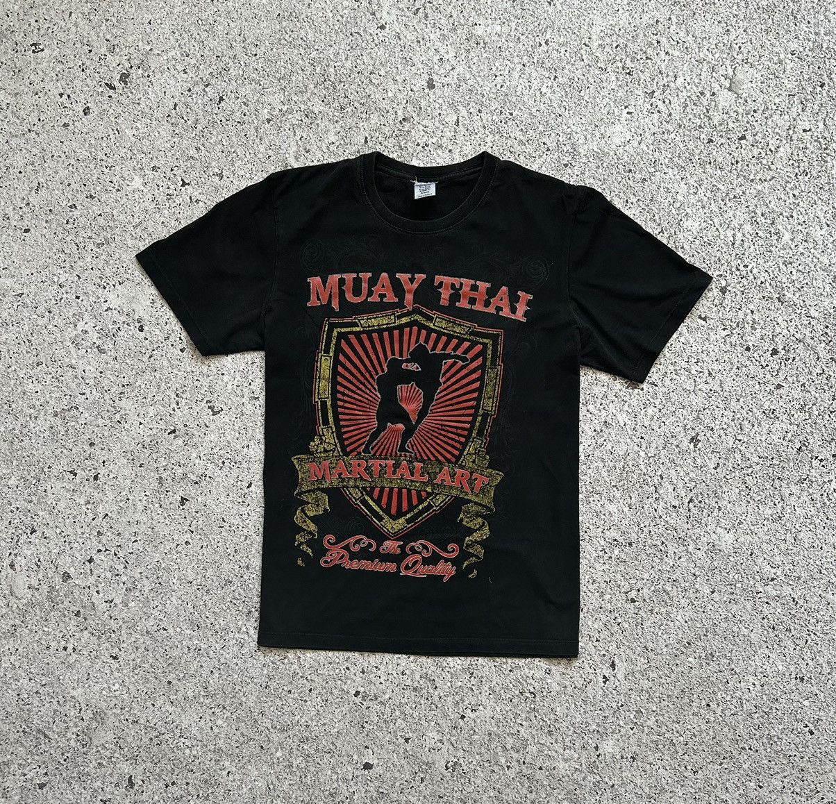 Japanese Brand × Vintage Vintage 2000’s Muay Thai Martial Art Boxing T-Shirt Hype Size US L / EU 52-54 / 3 - 2 Thumbnail