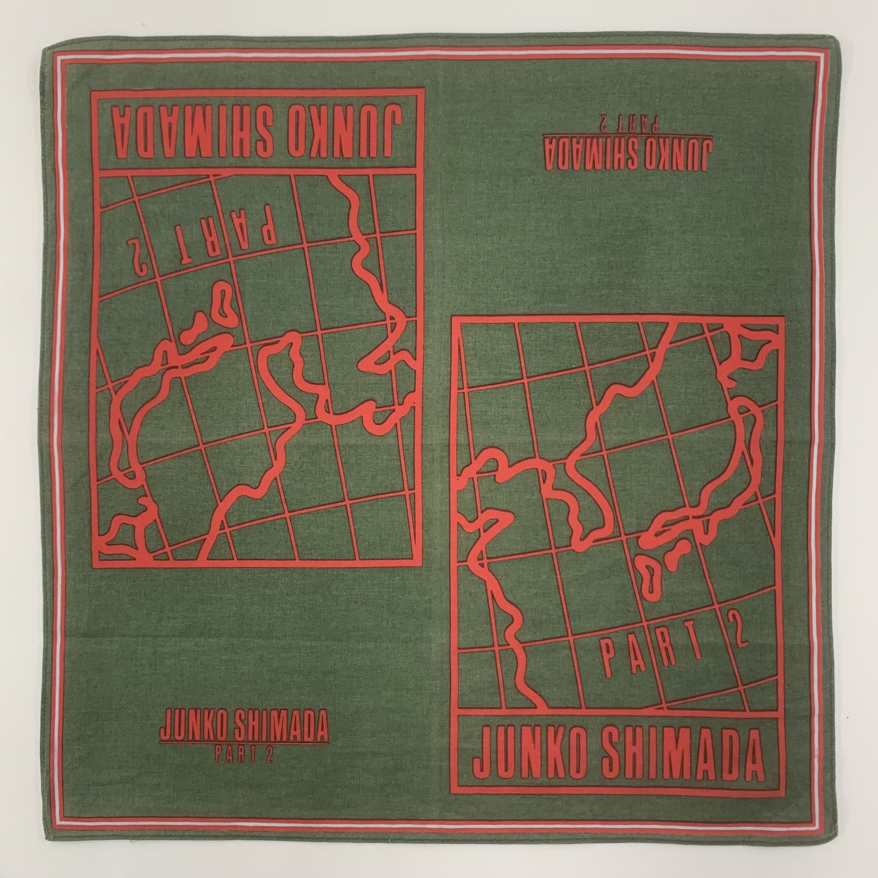 Junko Shimada Junko Shimada Handkerchief Bandana Neckerchief Square TB3493 Size ONE SIZE - 2 Thumbnail