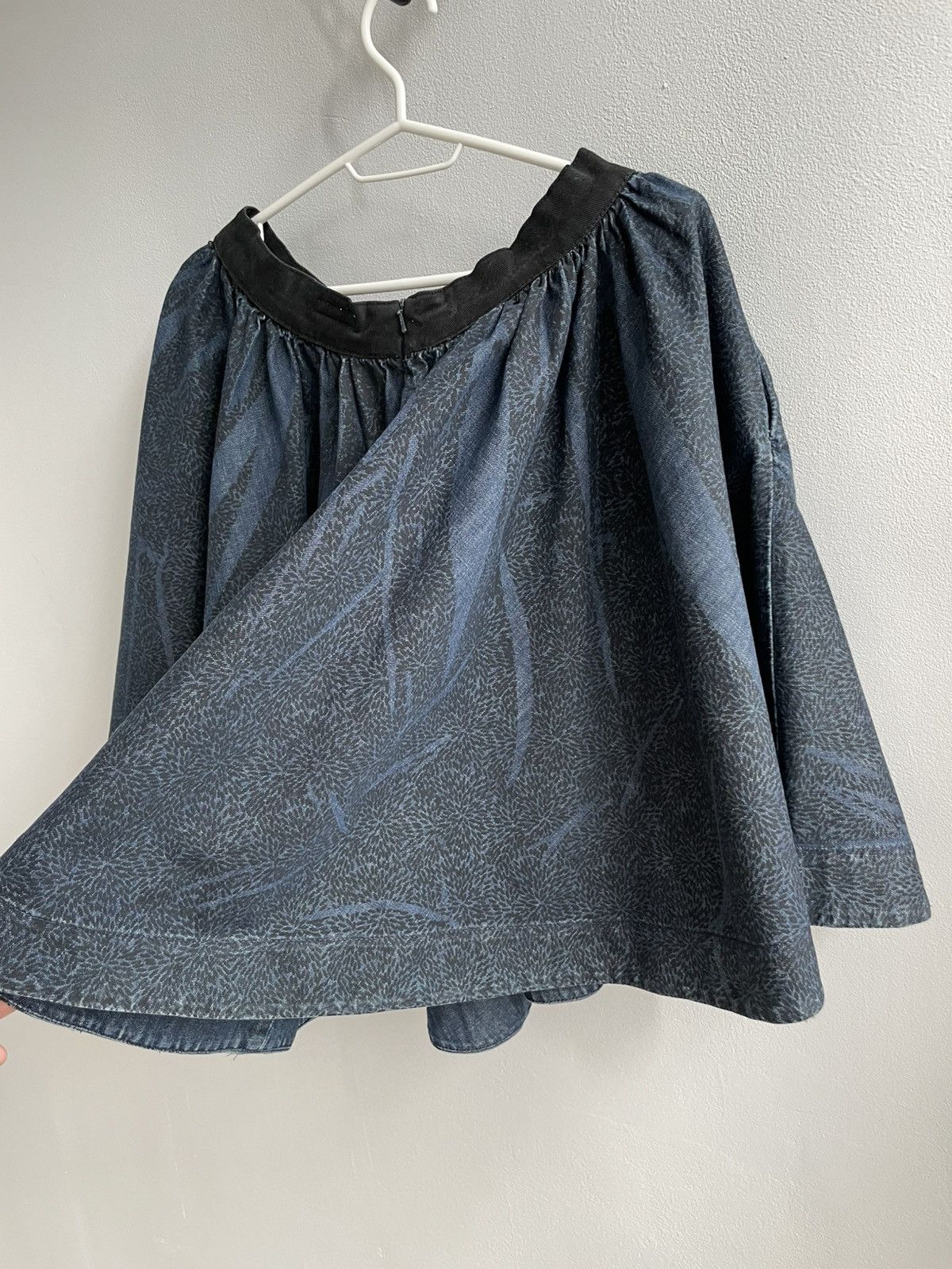 Miss Sixty Miss Sixty Vintage Y2K Denim Doris Midi Skirt Avant Garde Size 34" / US 12 / IT 48 - 16 Thumbnail