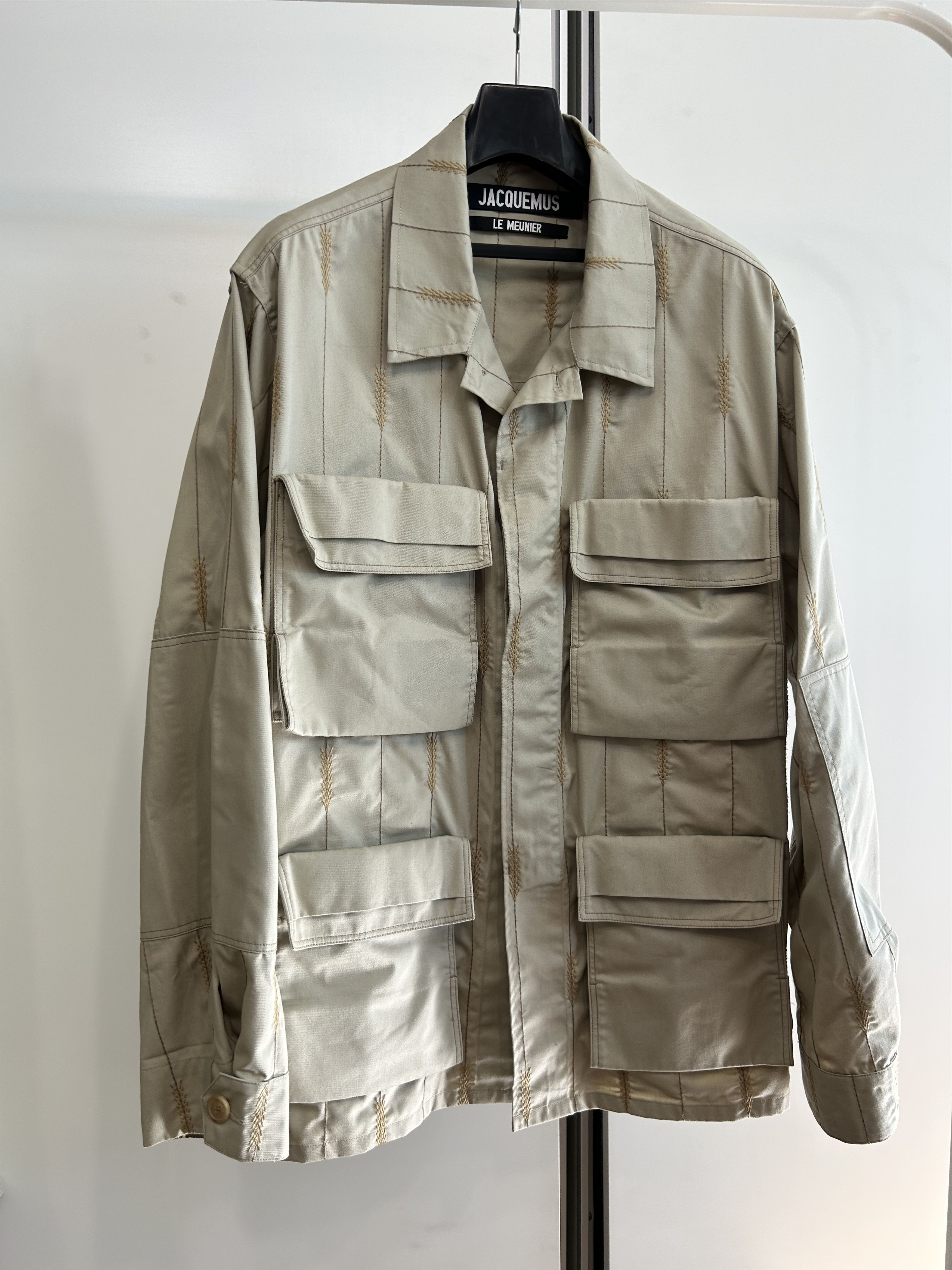 Jacquemus JACQUEMUS Embroidered Safari Collection Jacket Size US L / EU 52-54 / 3 - 1 Thumbnail